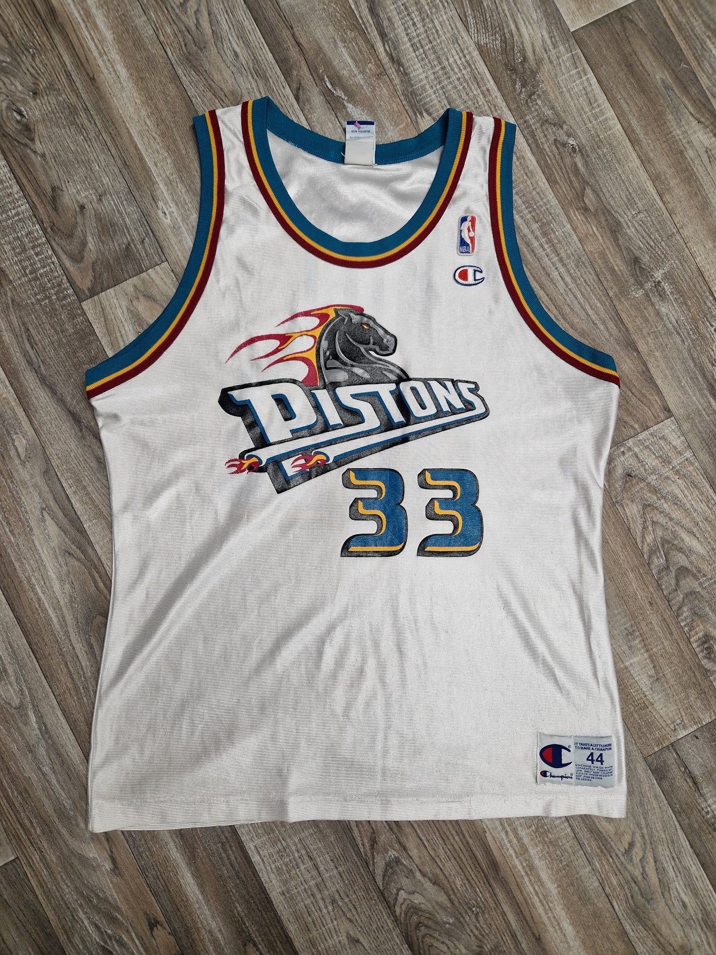 Grant Hill Detroit Pistons Jersey Size Large