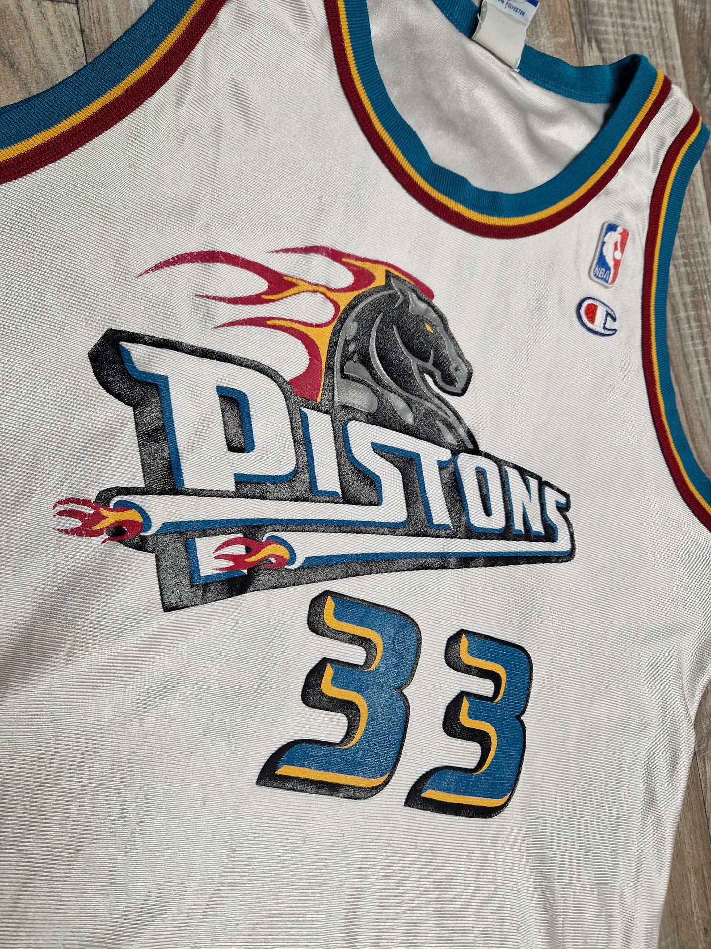 Grant Hill Detroit Pistons Jersey Size Large