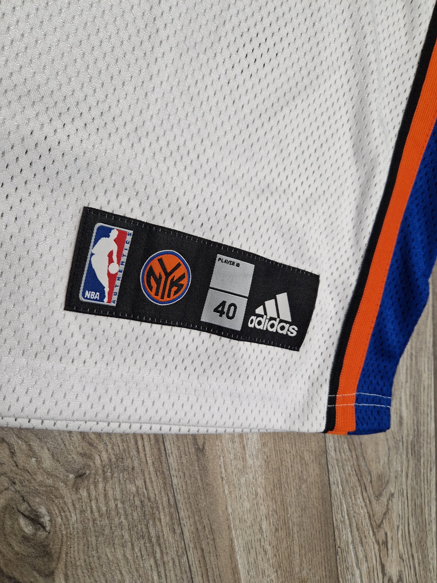 Courtney Frye Authentic New York Knicks Jersey Size Medium