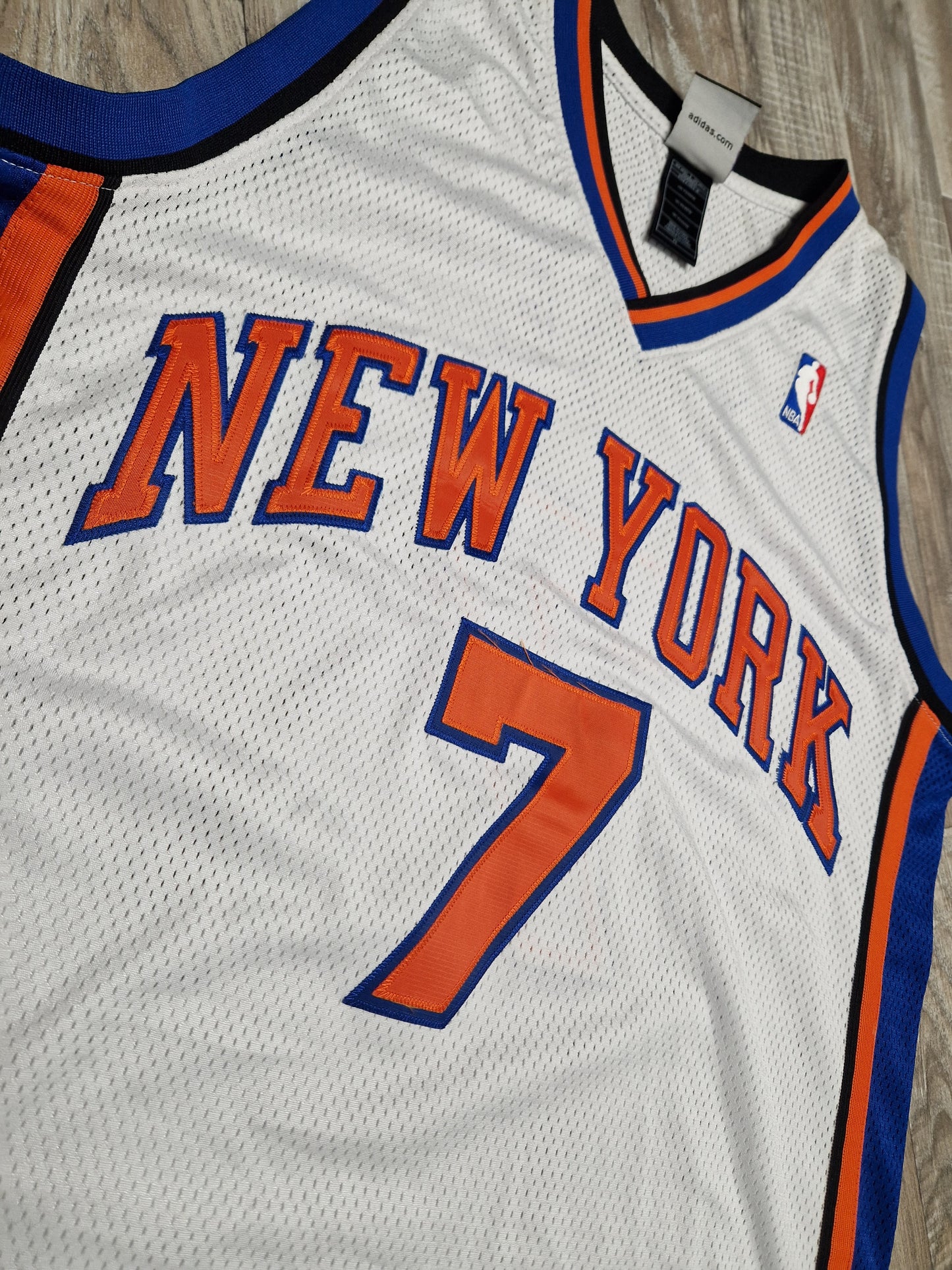 Courtney Frye Authentic New York Knicks Jersey Size Medium