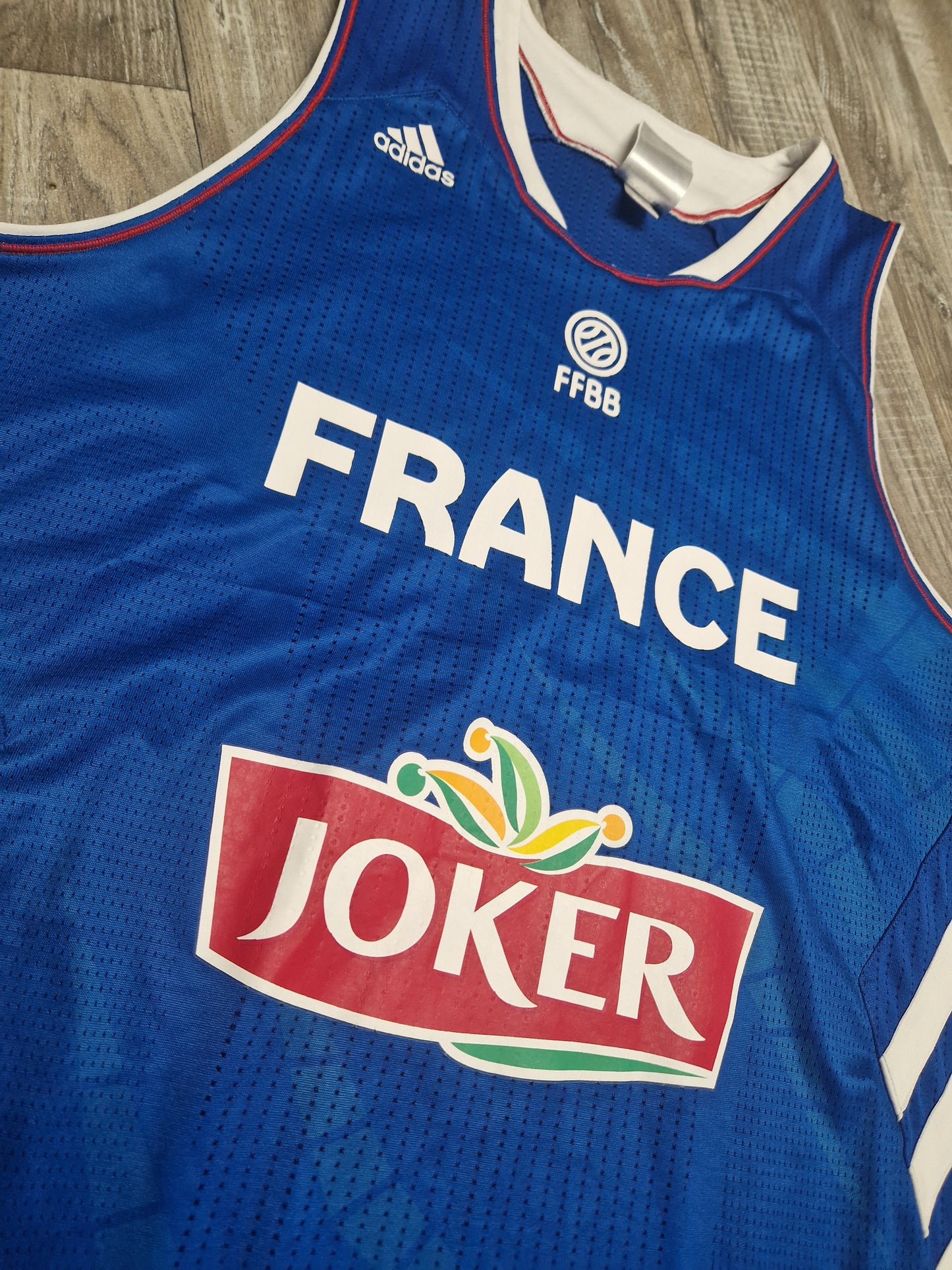 France Basketball Jersey Size Large