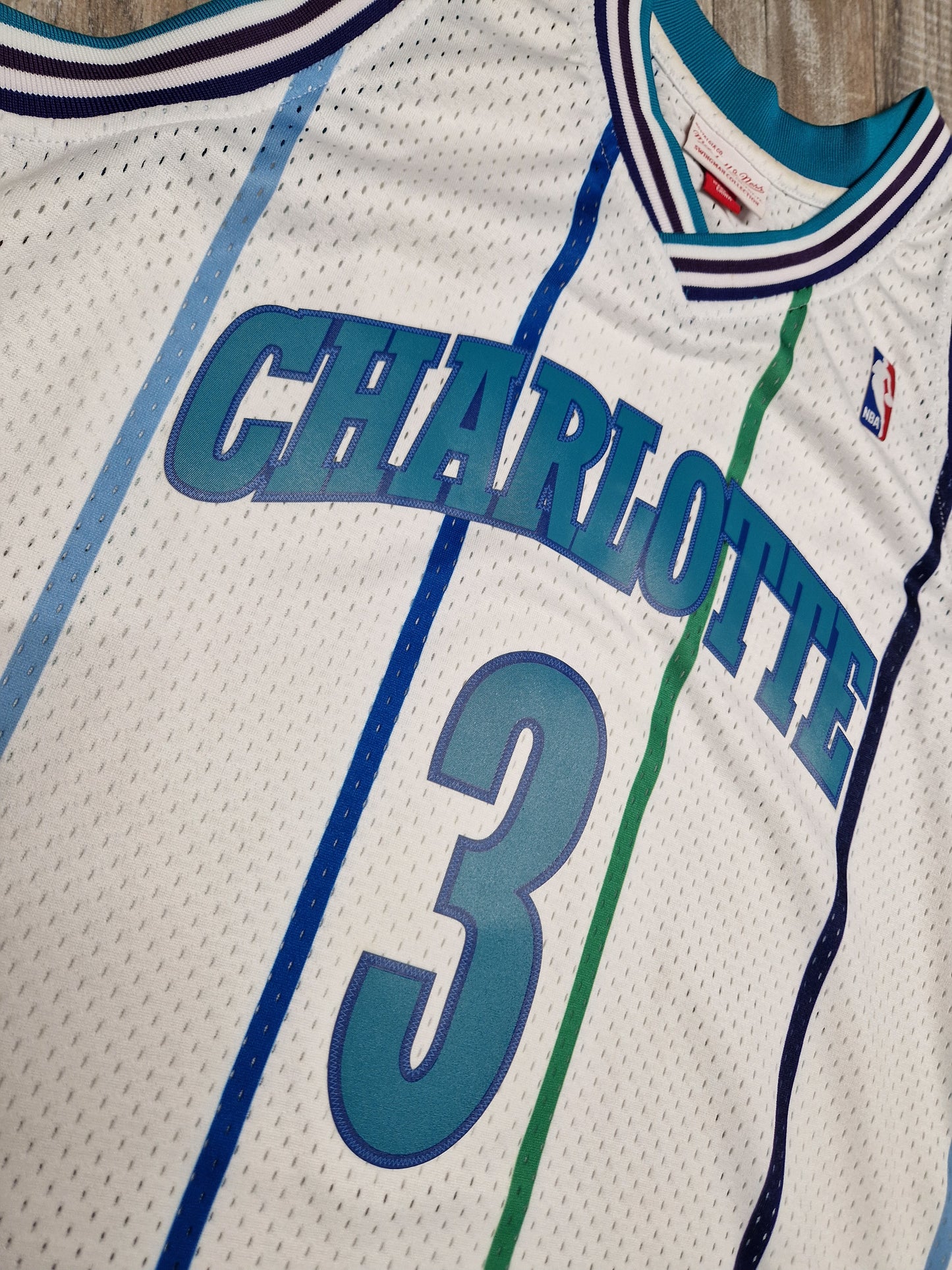 Rex Chapman Charlotte Hornets Jersey Size XL