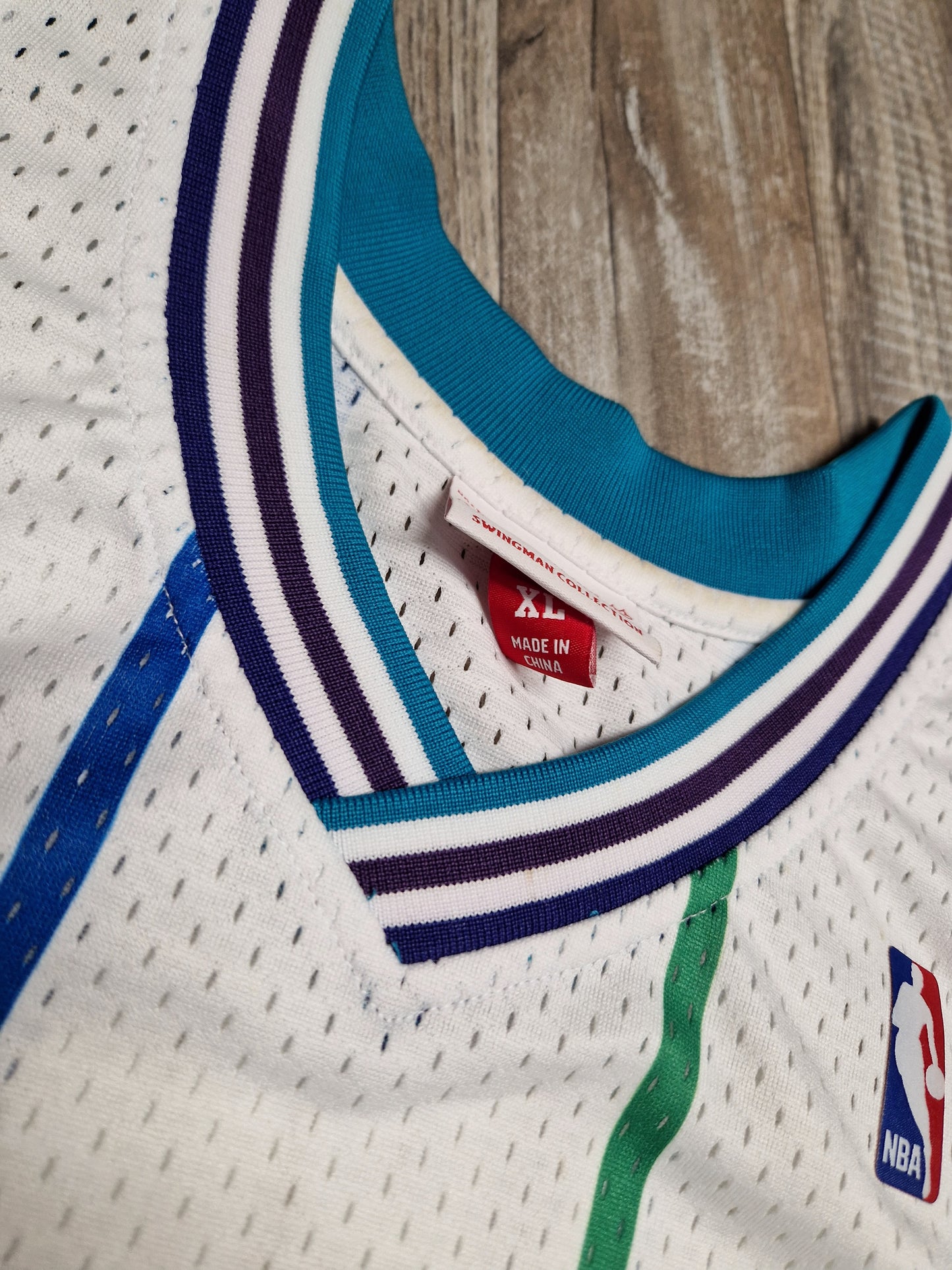 Rex Chapman Charlotte Hornets Jersey Size XL