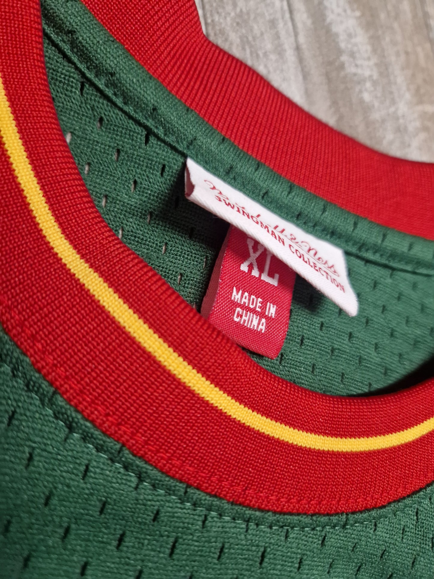 Gary Payton First Generation Seattle Supersonics Jersey Size XL