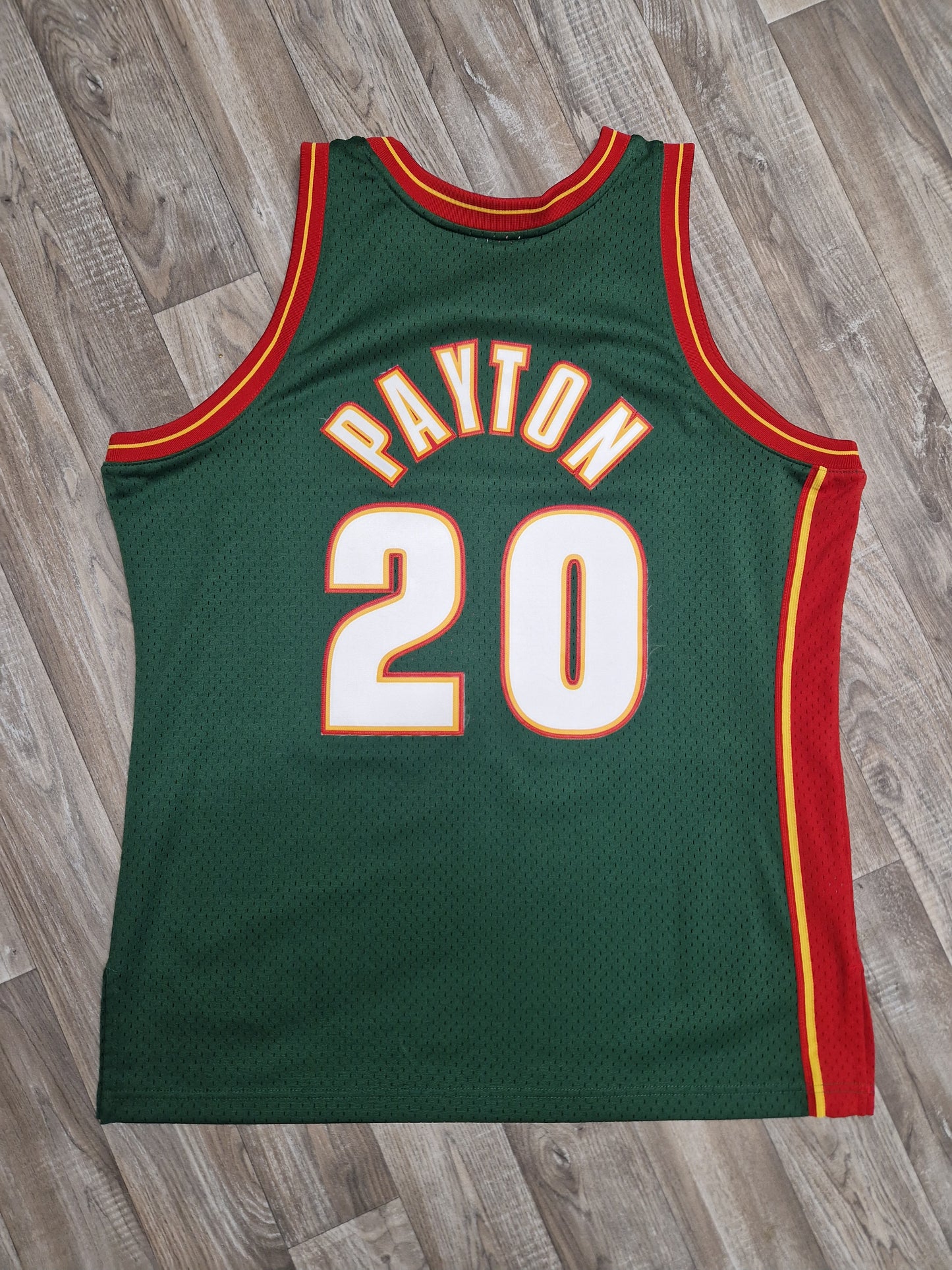 Gary Payton First Generation Seattle Supersonics Jersey Size XL