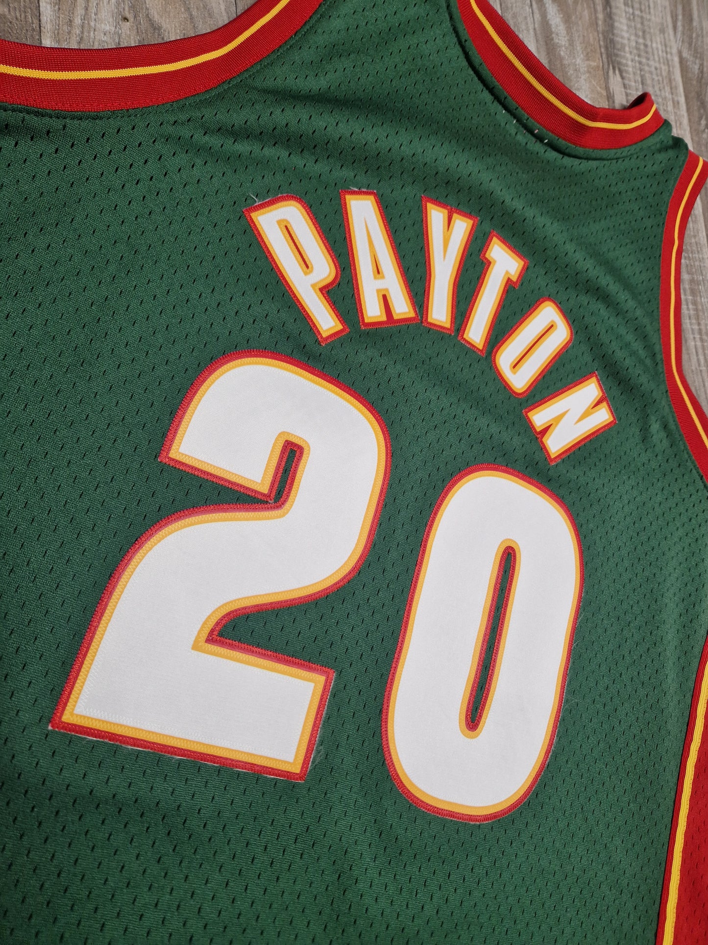 Gary Payton First Generation Seattle Supersonics Jersey Size XL