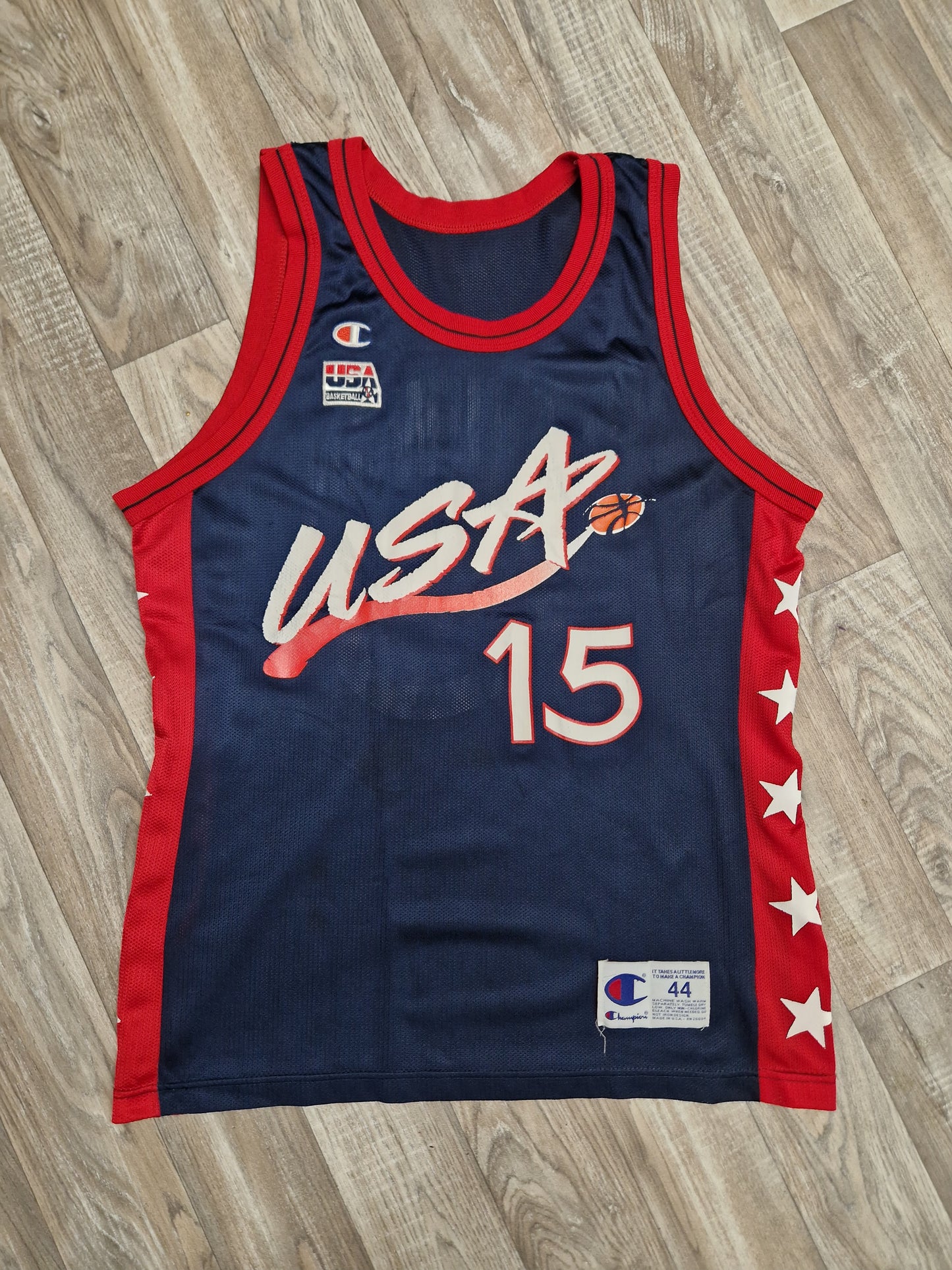 Hakeem Olajuwon Team USA Jersey Size Large