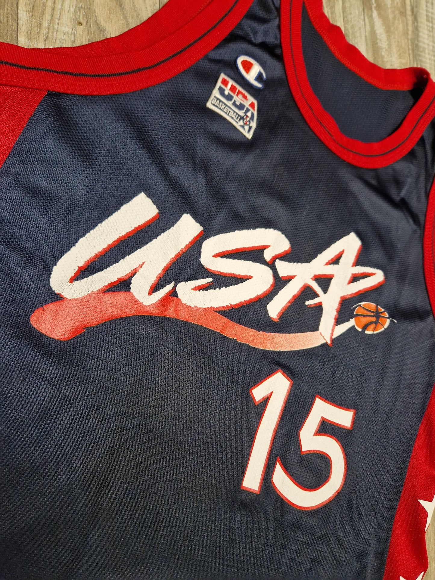 Hakeem Olajuwon Team USA Jersey Size Large