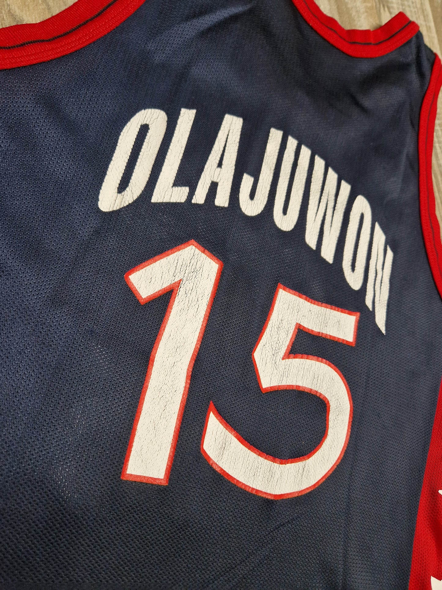 Hakeem Olajuwon Team USA Jersey Size Large