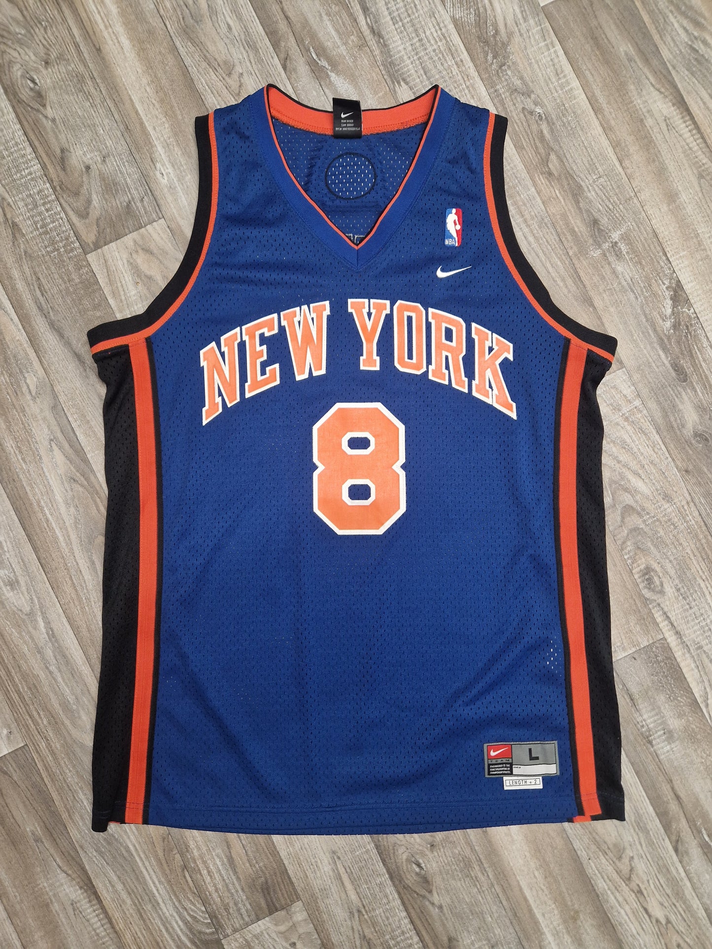 Latrell Sprewell New York Knicks Jersey Size Large