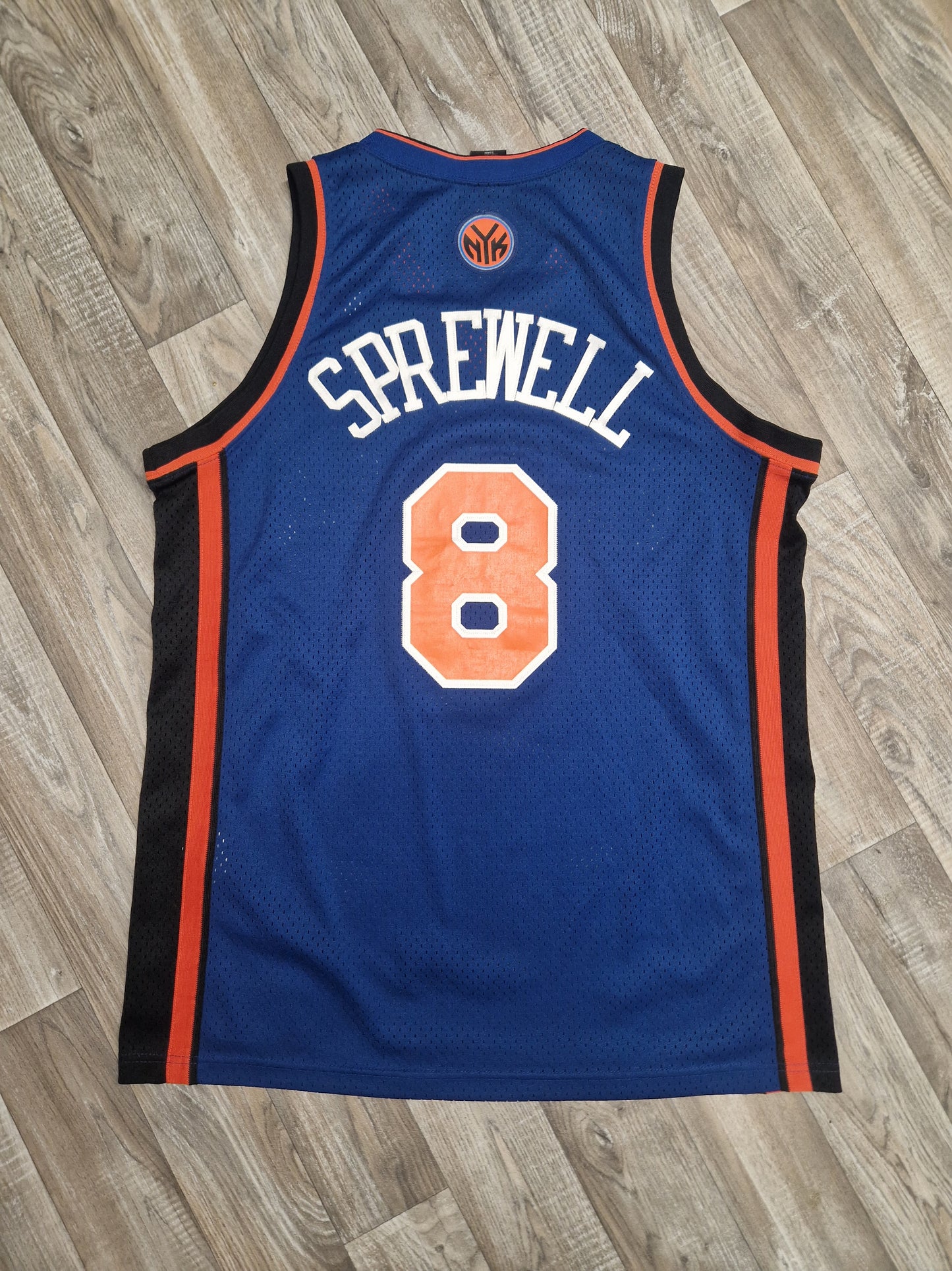 Latrell Sprewell New York Knicks Jersey Size Large