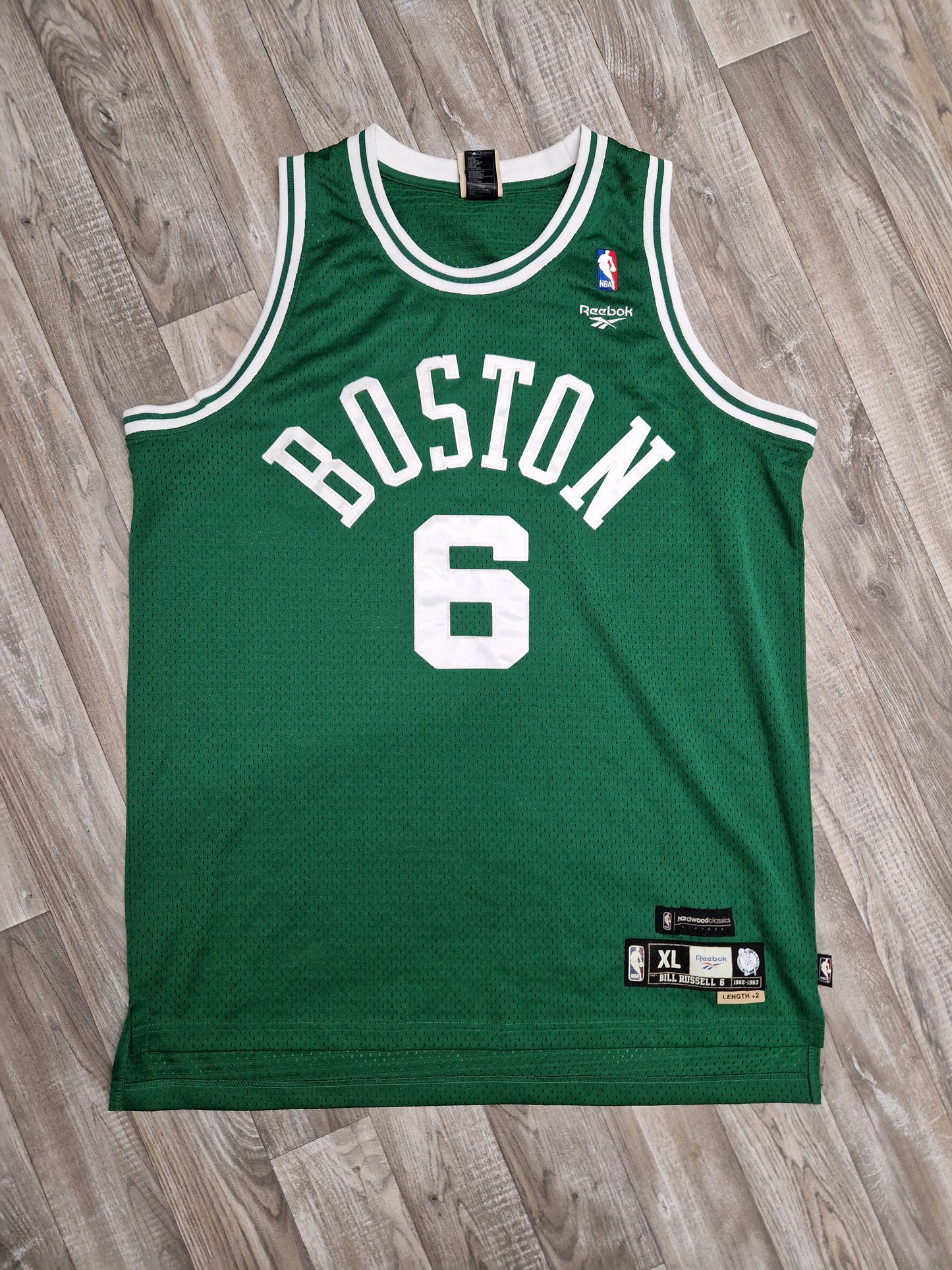 Bill Russell Boston Celtics Jersey Size XL