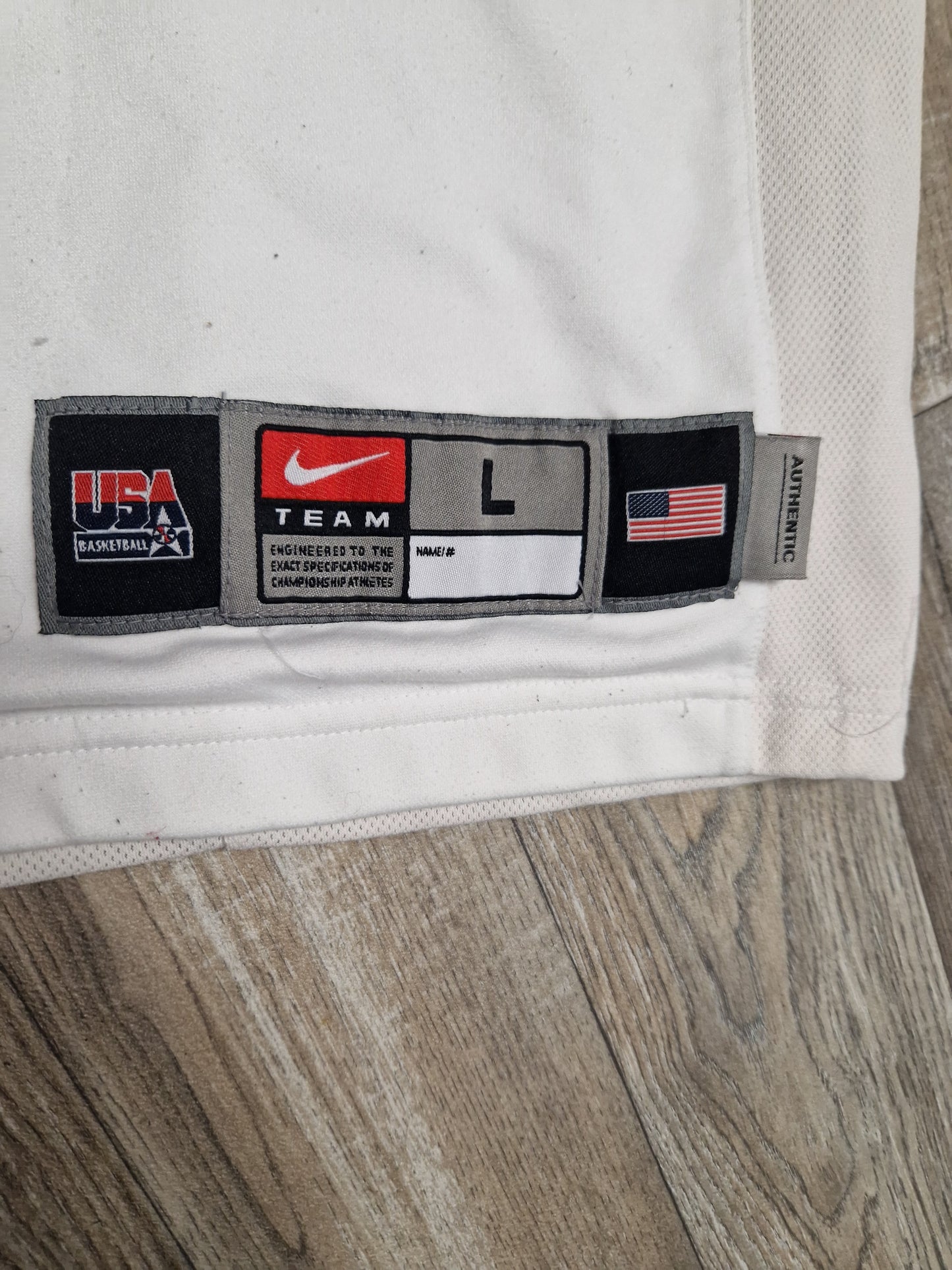 LeBron James Authentic Team USA Jersey Size Large