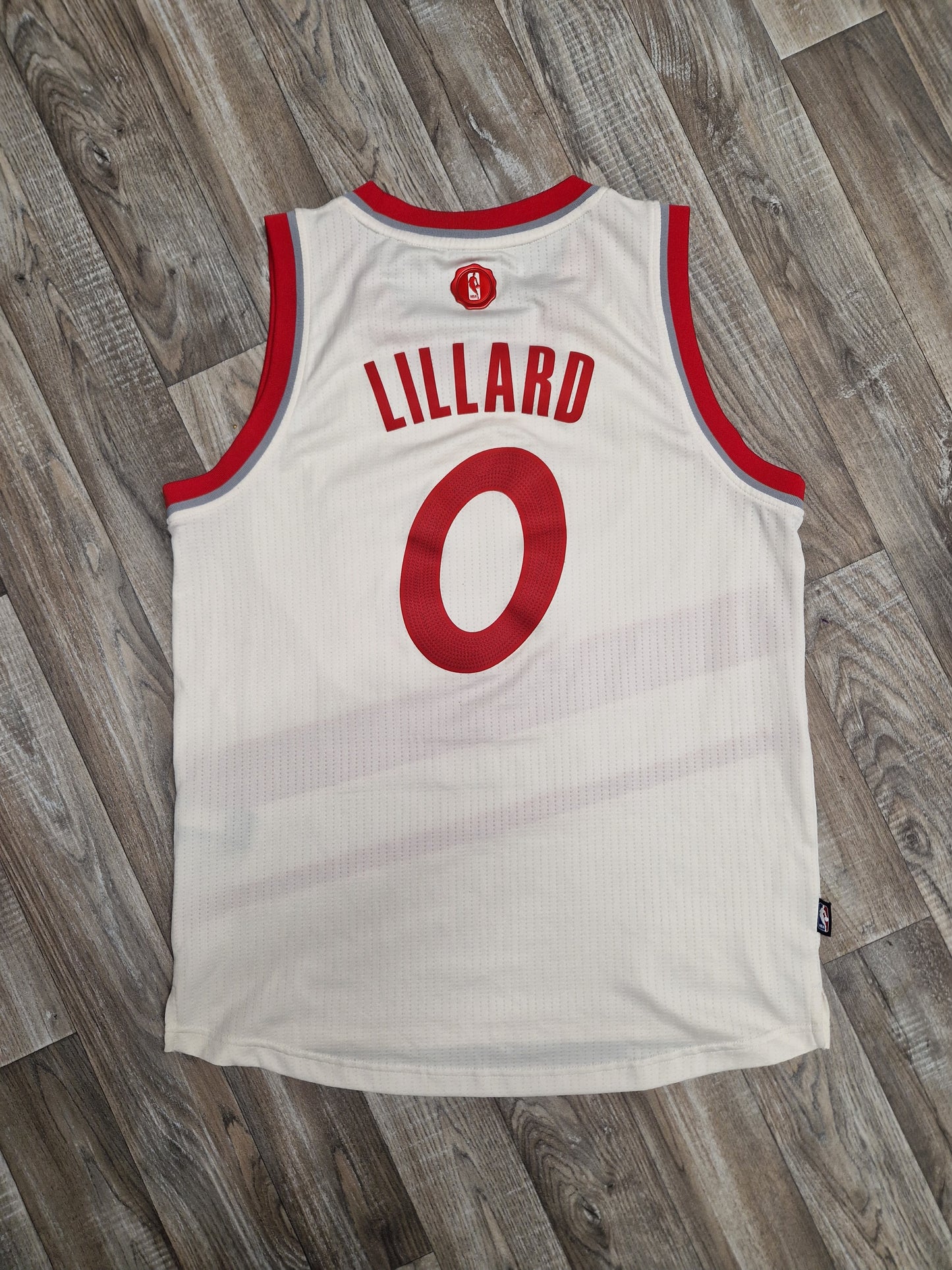 Damian Lillard Portland Trailblazers Christmas Day Jersey Size Medium