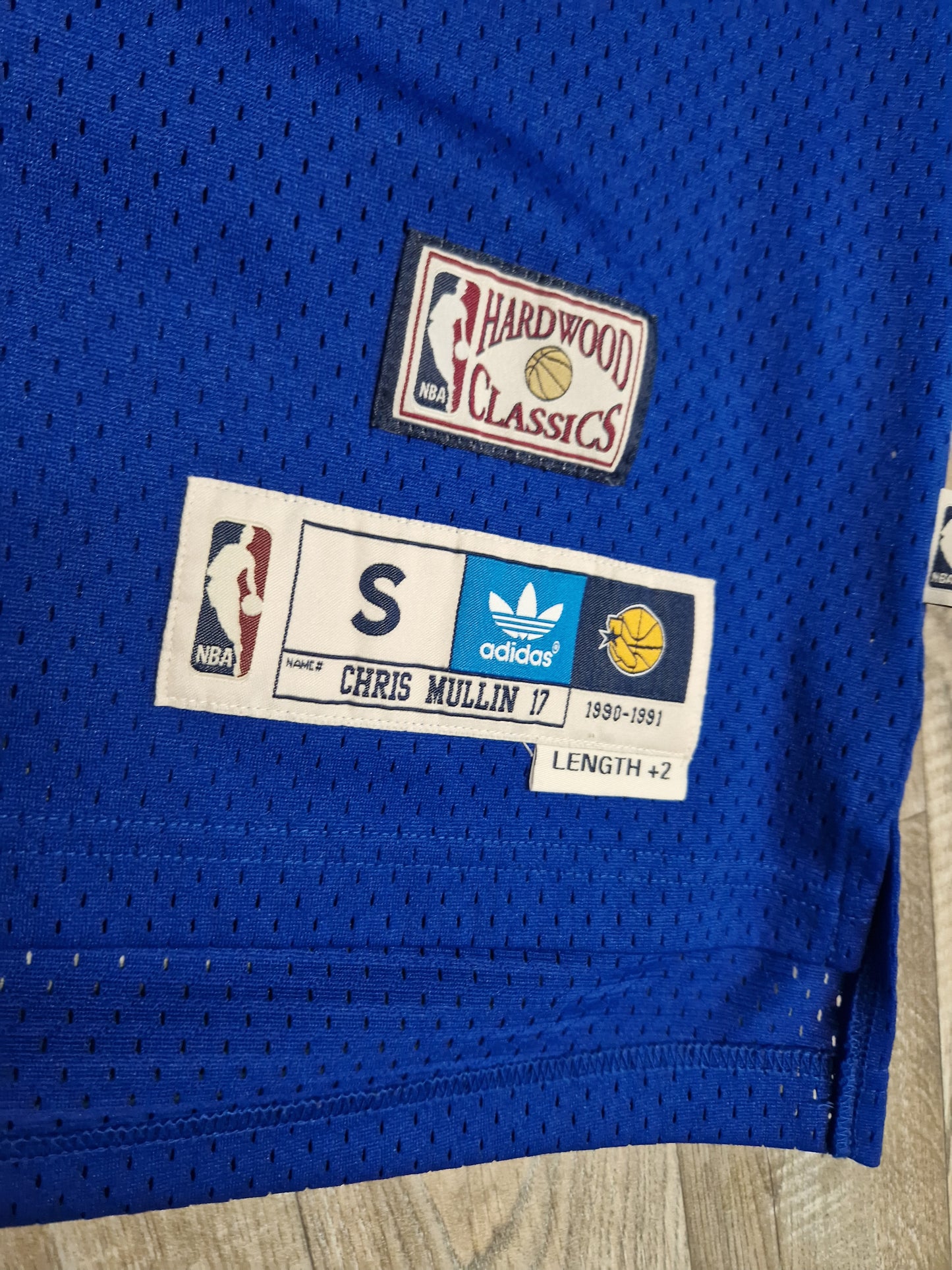 Chris Mullin Golden State Warriors Jersey Size Small