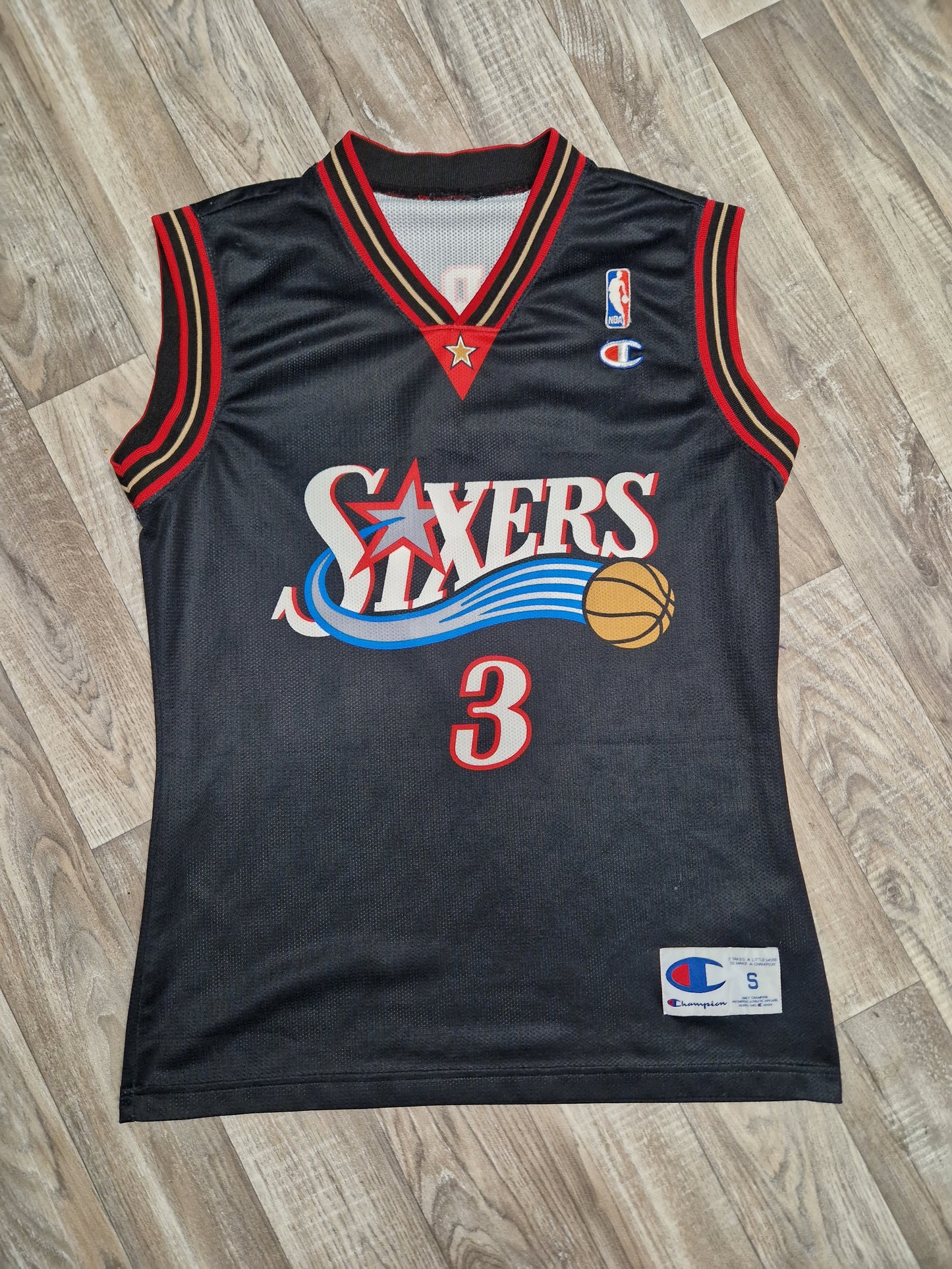 Allen Iverson Philadelphia 76ers Jersey Size Small