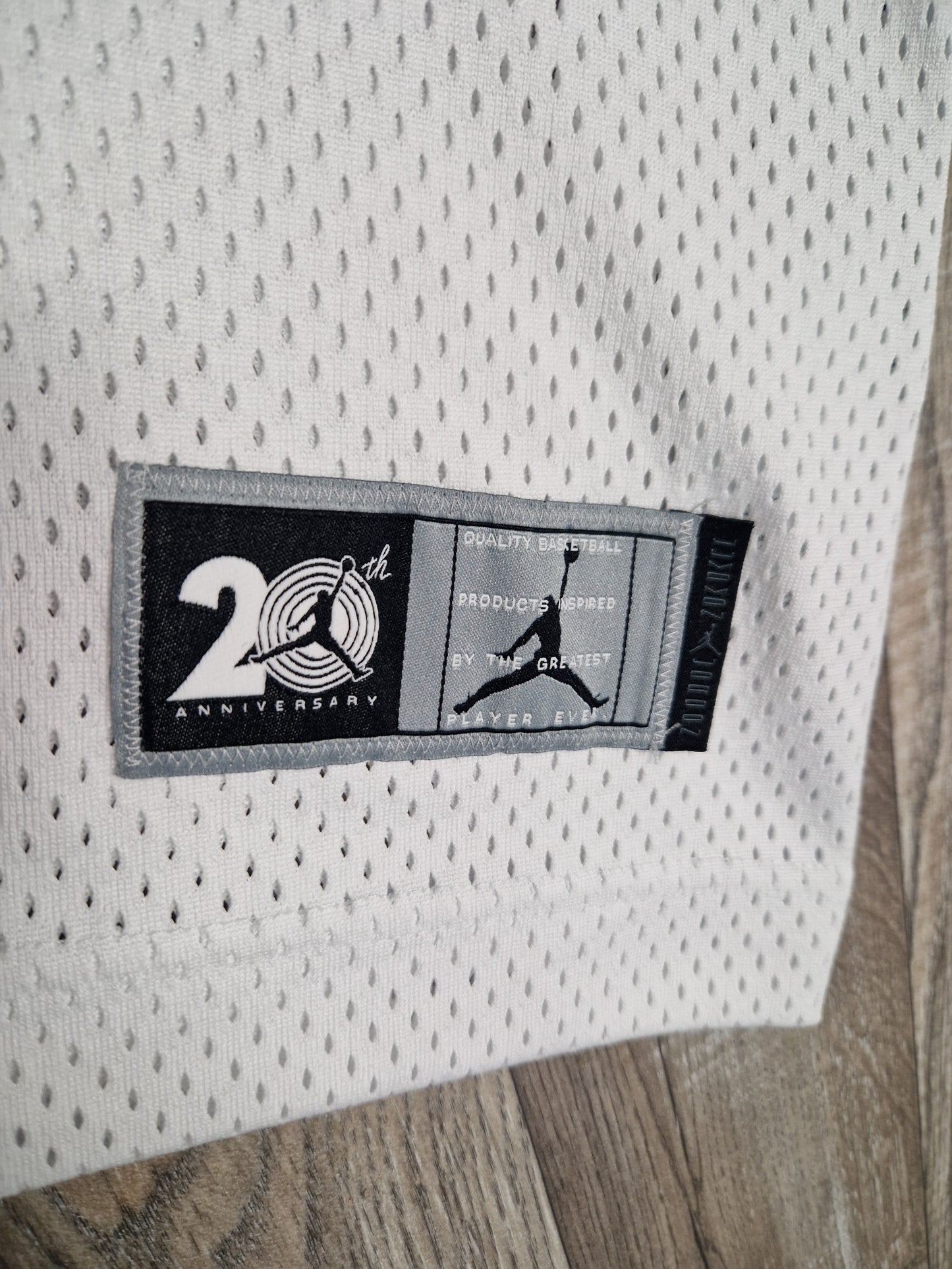 Michael Jordan 20 Year Anniversary Authentic Tune Squad Jersey Size XL
