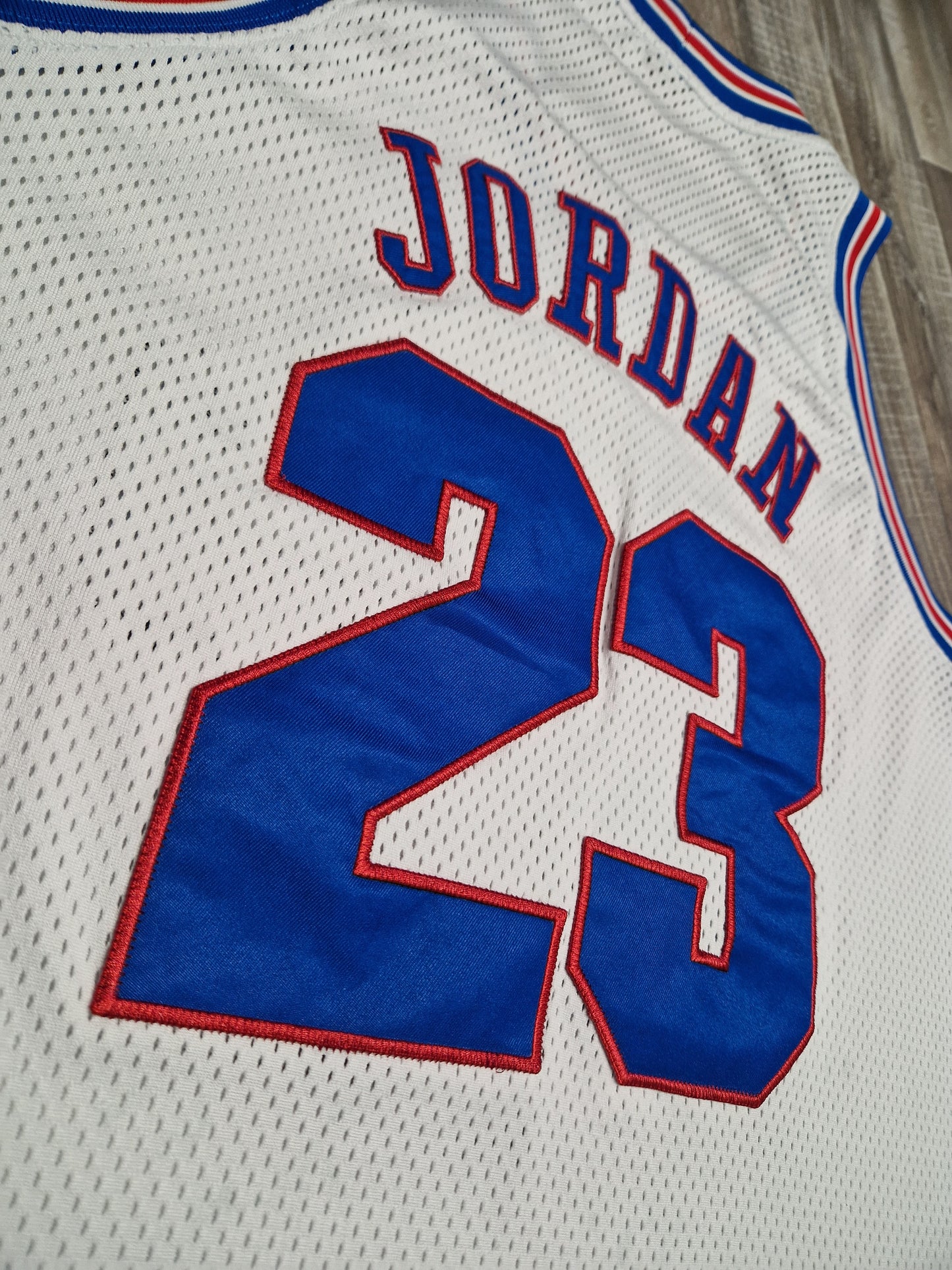 Michael Jordan 20 Year Anniversary Authentic Tune Squad Jersey Size XL