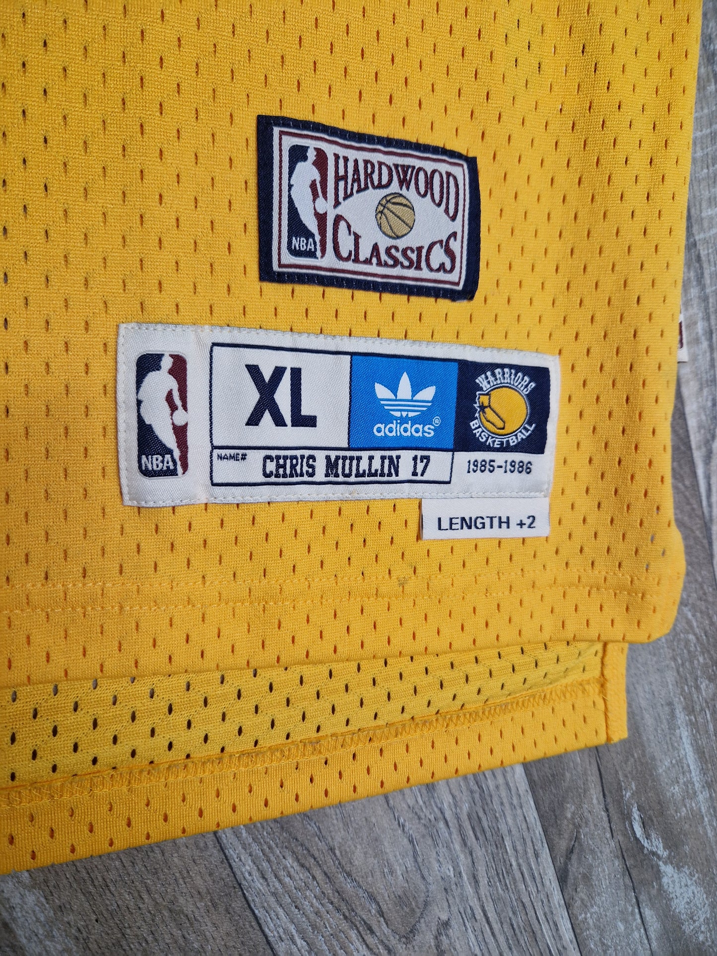 Chris Mullin Golden State Warriors Jersey Size XL