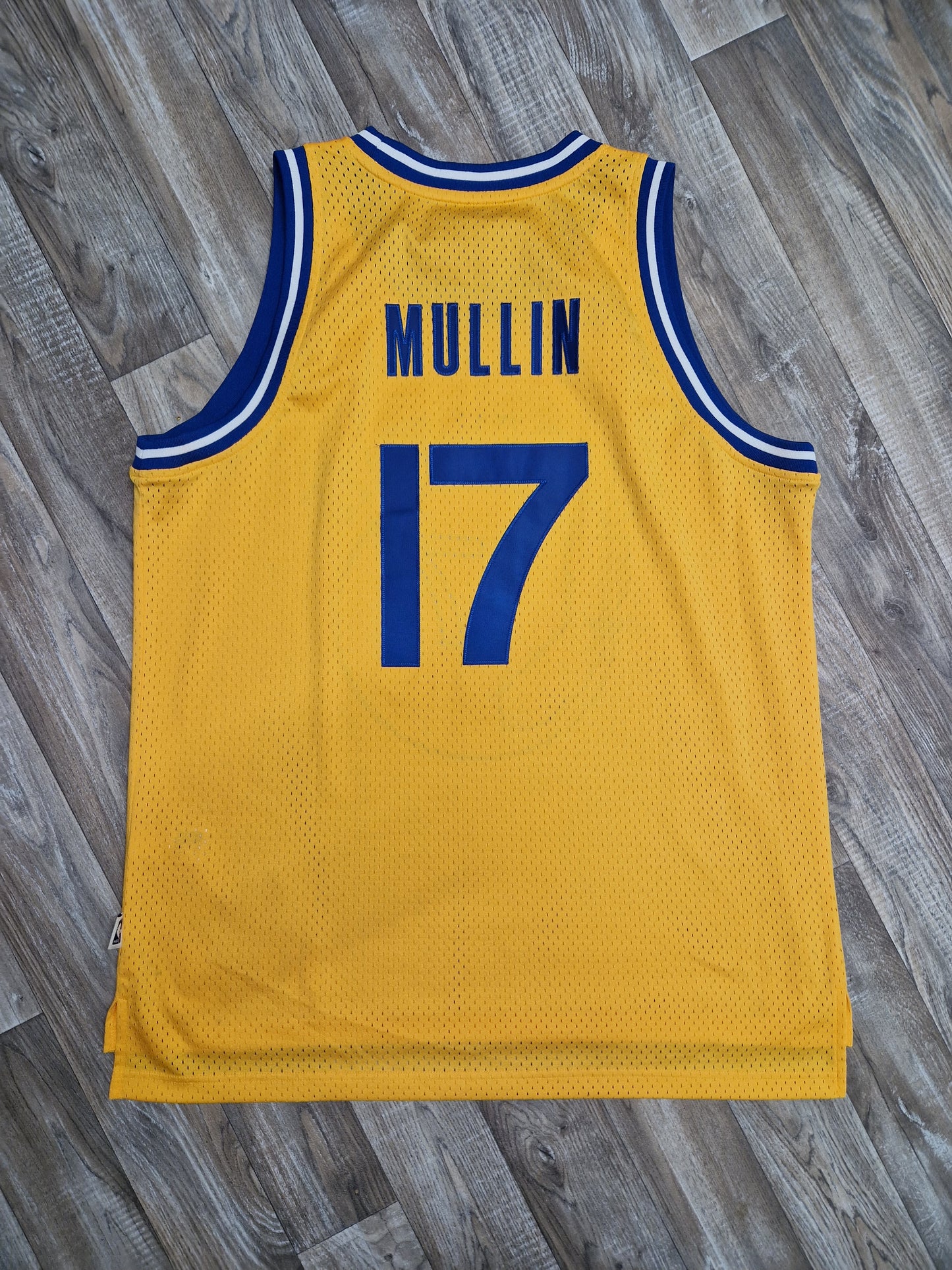 Chris Mullin Golden State Warriors Jersey Size XL