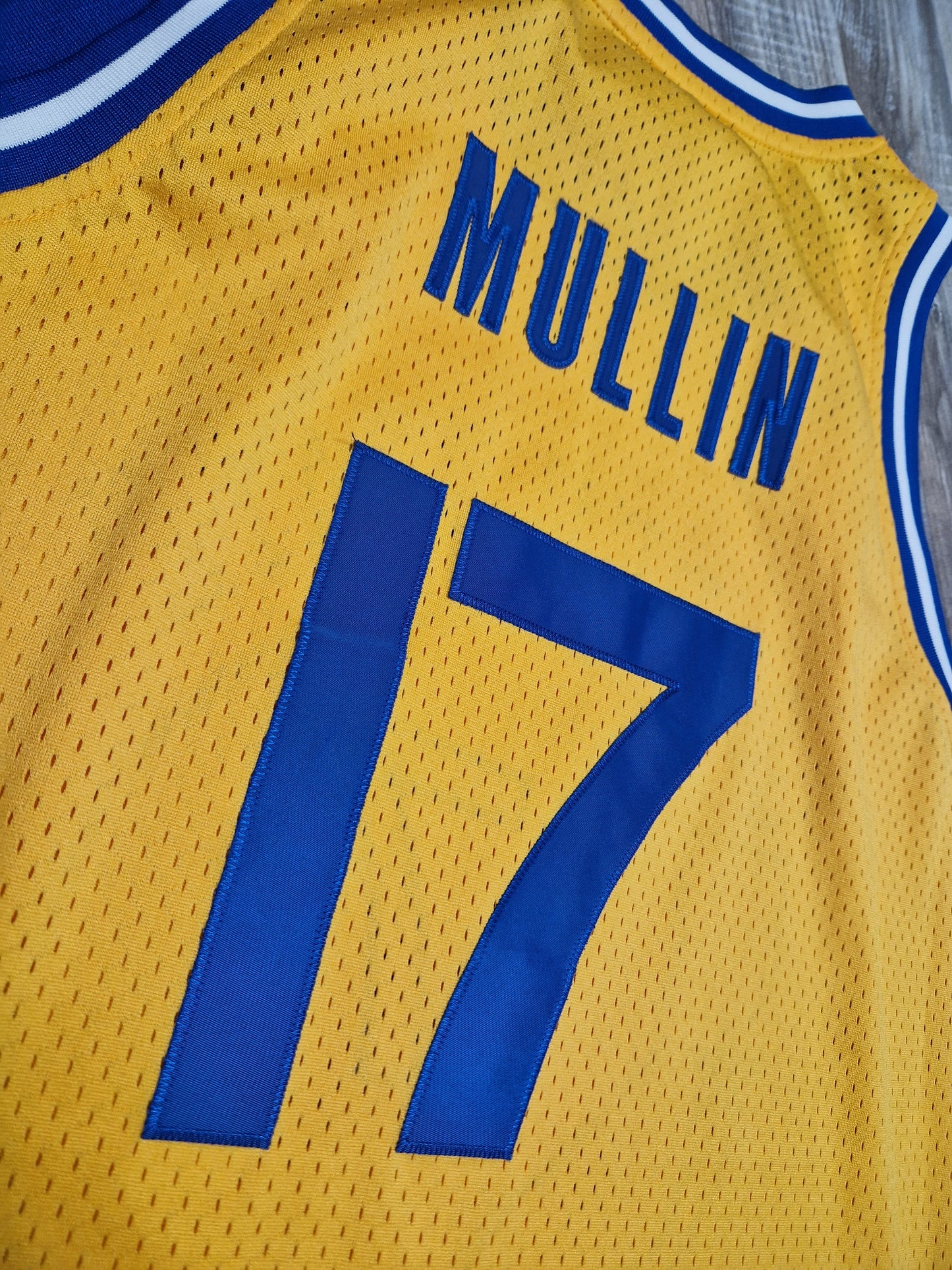 Chris Mullin Golden State Warriors Jersey Size XL