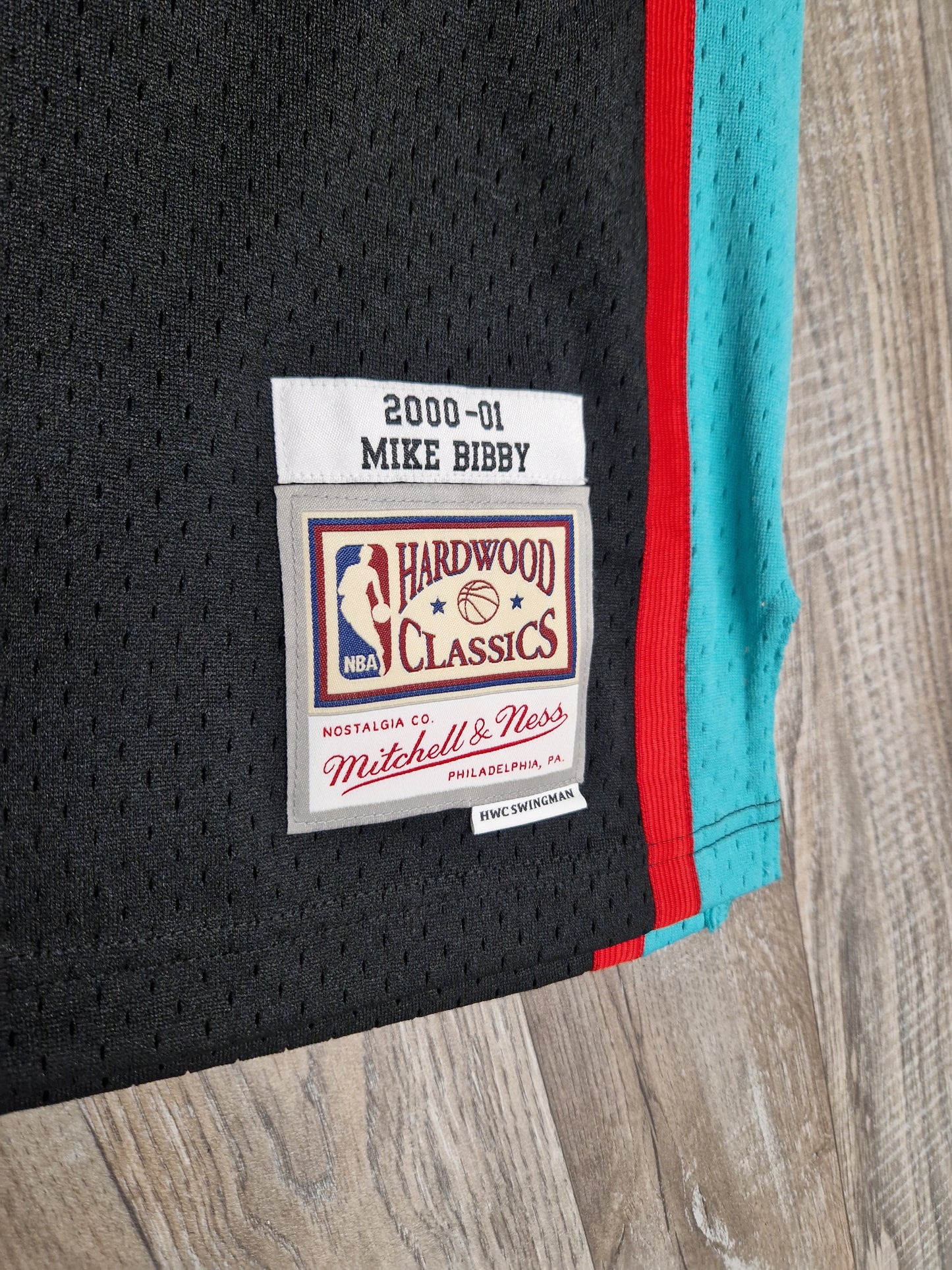 Mike Bibby Vancouver Grizzlies Jersey Size XL