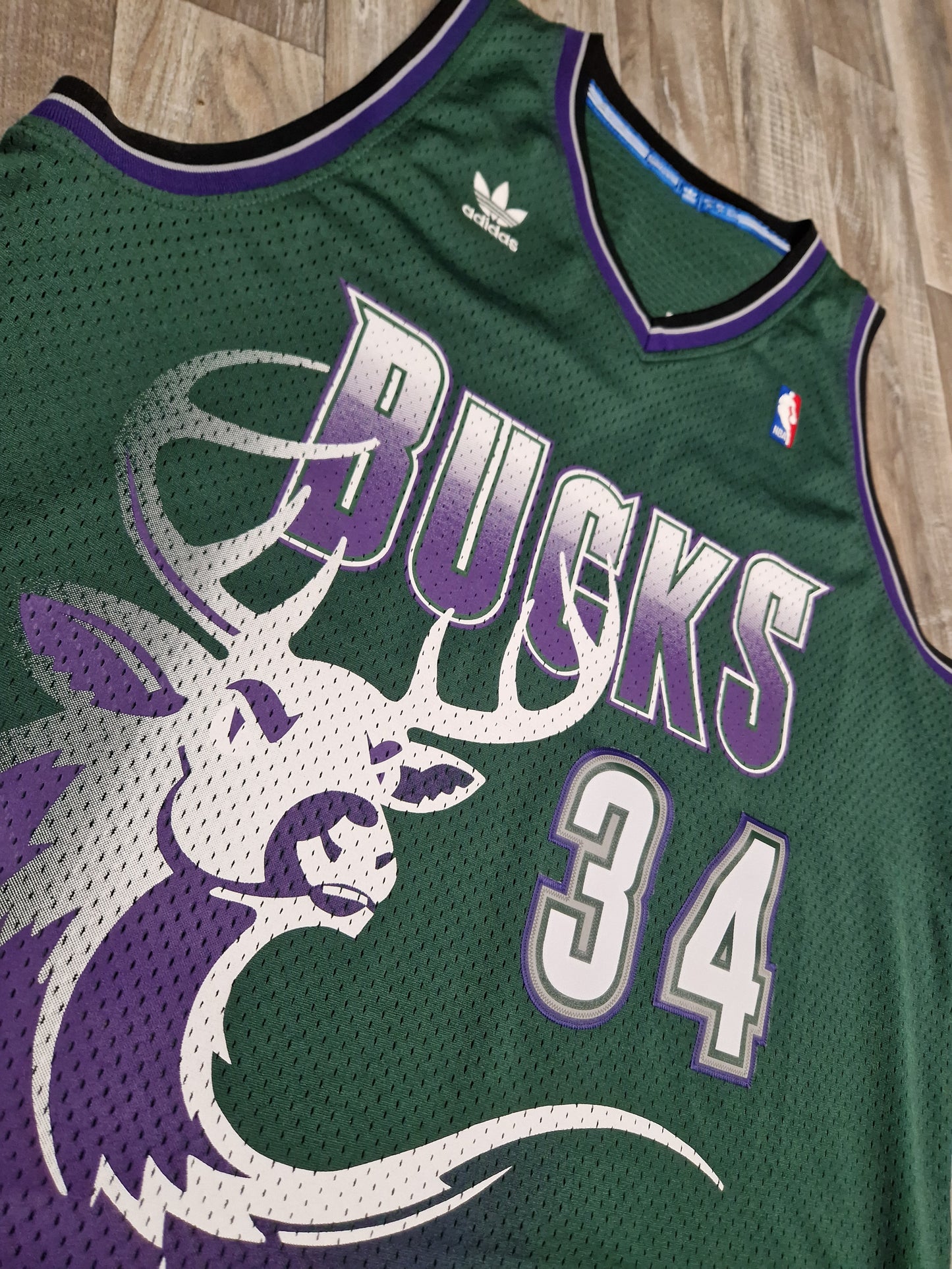 Ray Allen Milwaukee Bucks Jersey Size XL
