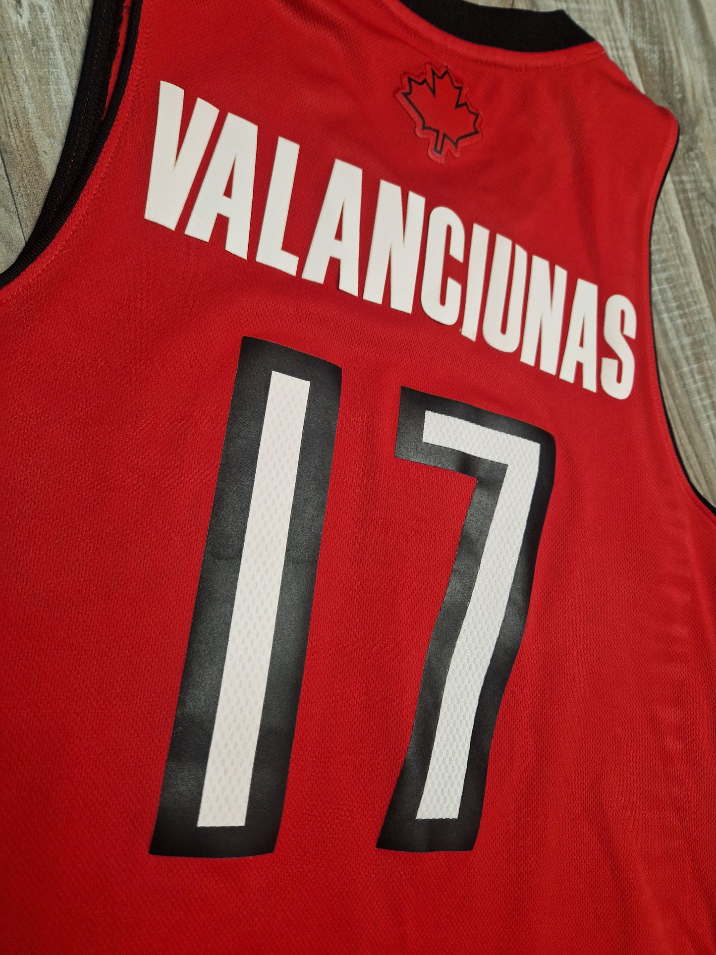 Jonas Valanciunas Toronto Raptors Jersey Size Medium