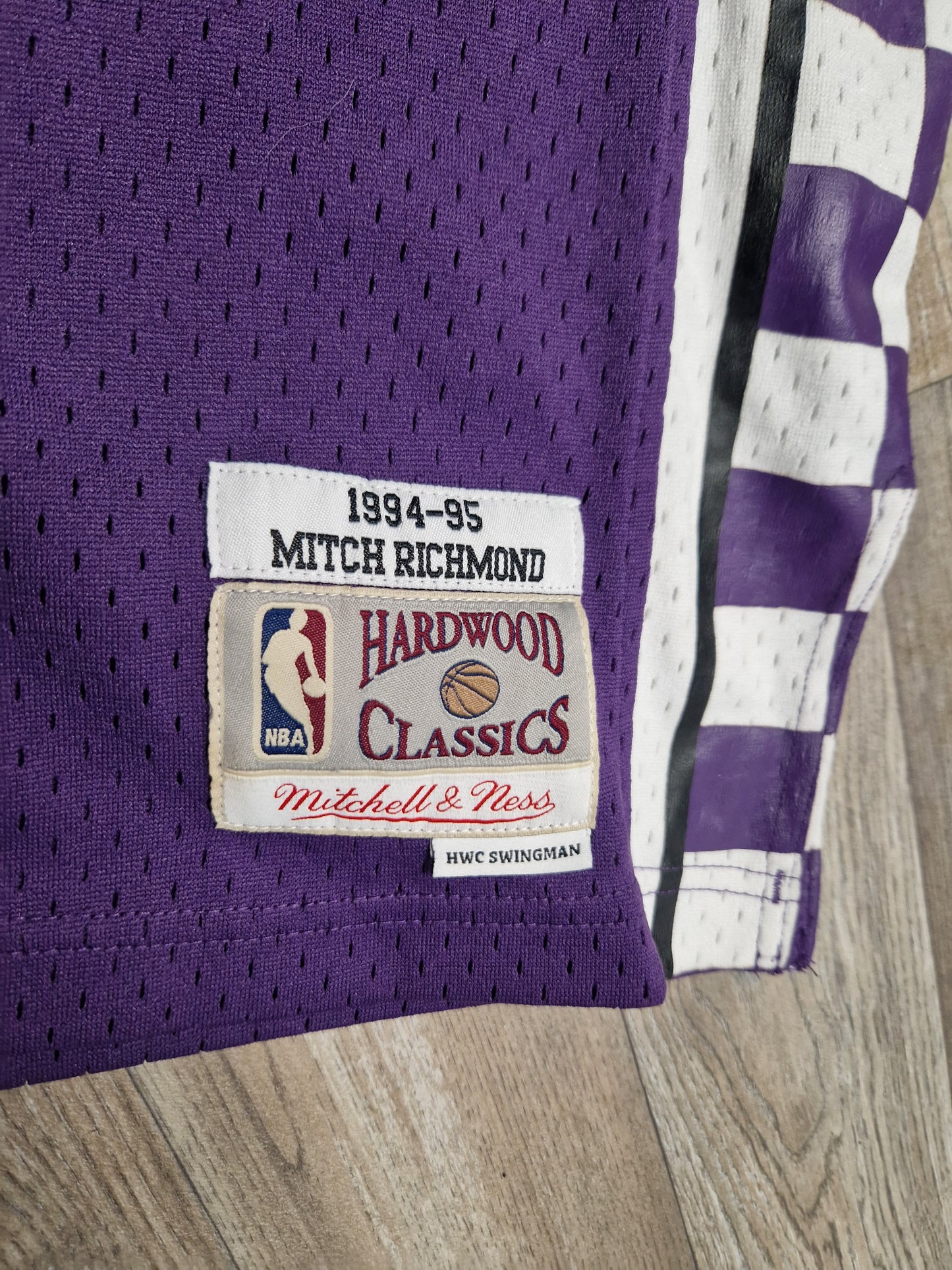 Mitch Richmond First Generation Sacramento Kings Jersey Size Large