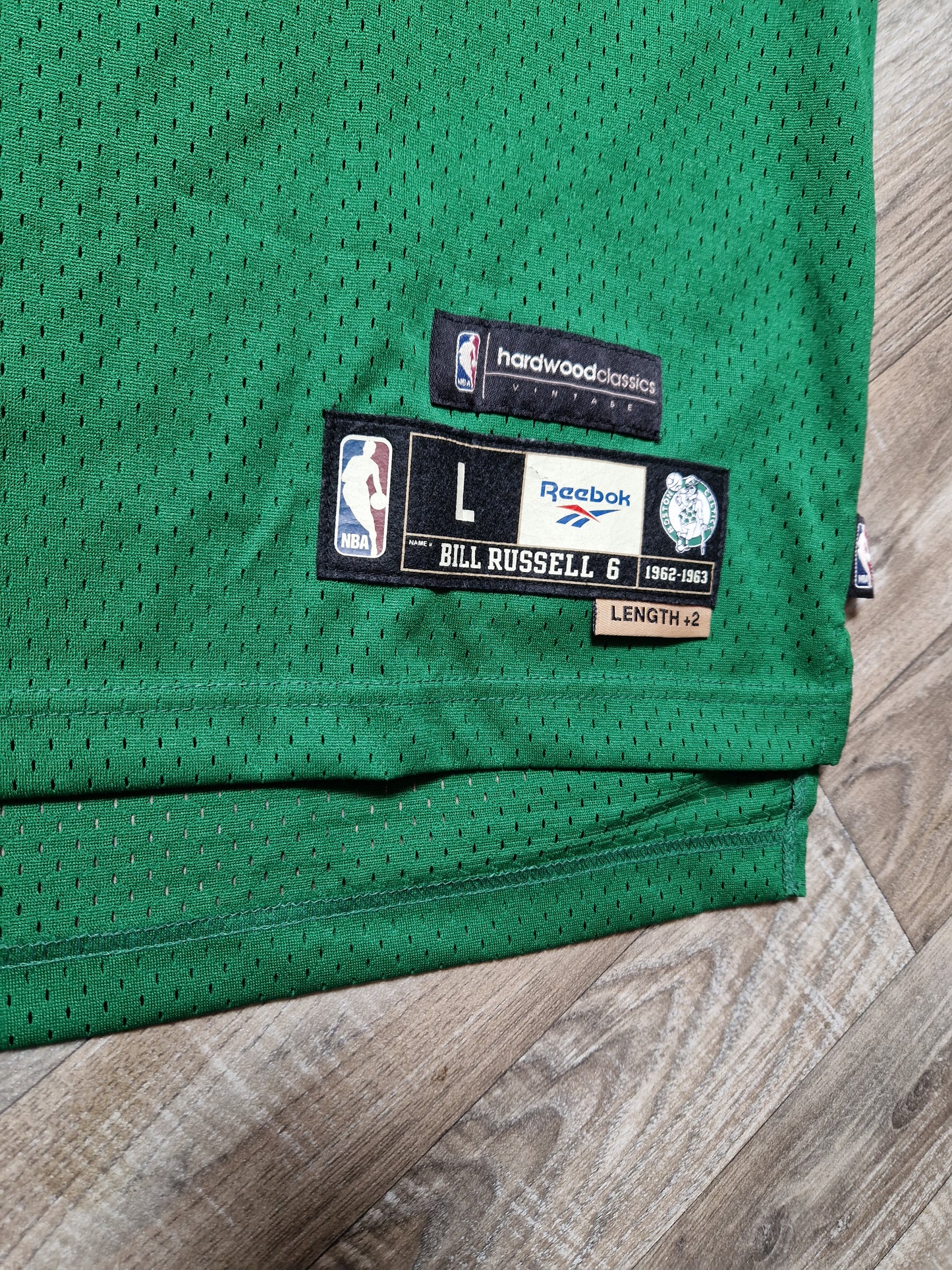 Bill Russell Boston Celtics Jersey Size Large
