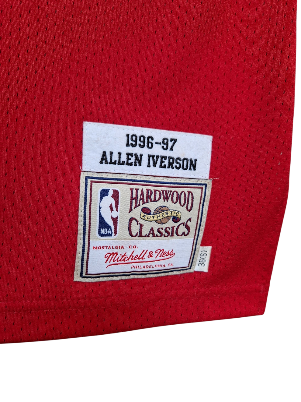Allen Iverson Authentic Philadelphia 76ers Jersey Size Small