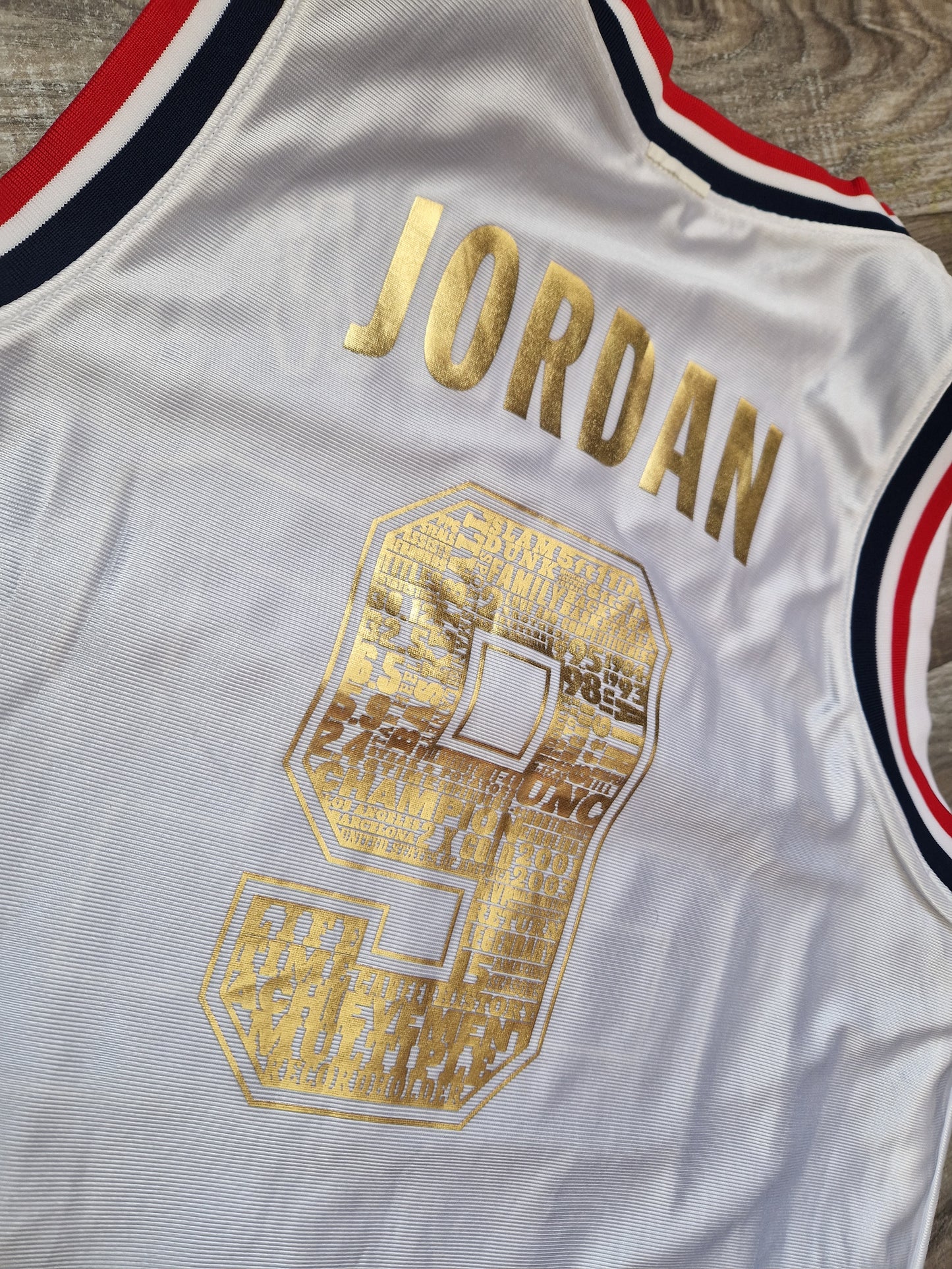 Michael Jordan North Carolina Tar Heels/ Team USA Reversible Jersey Size Medium