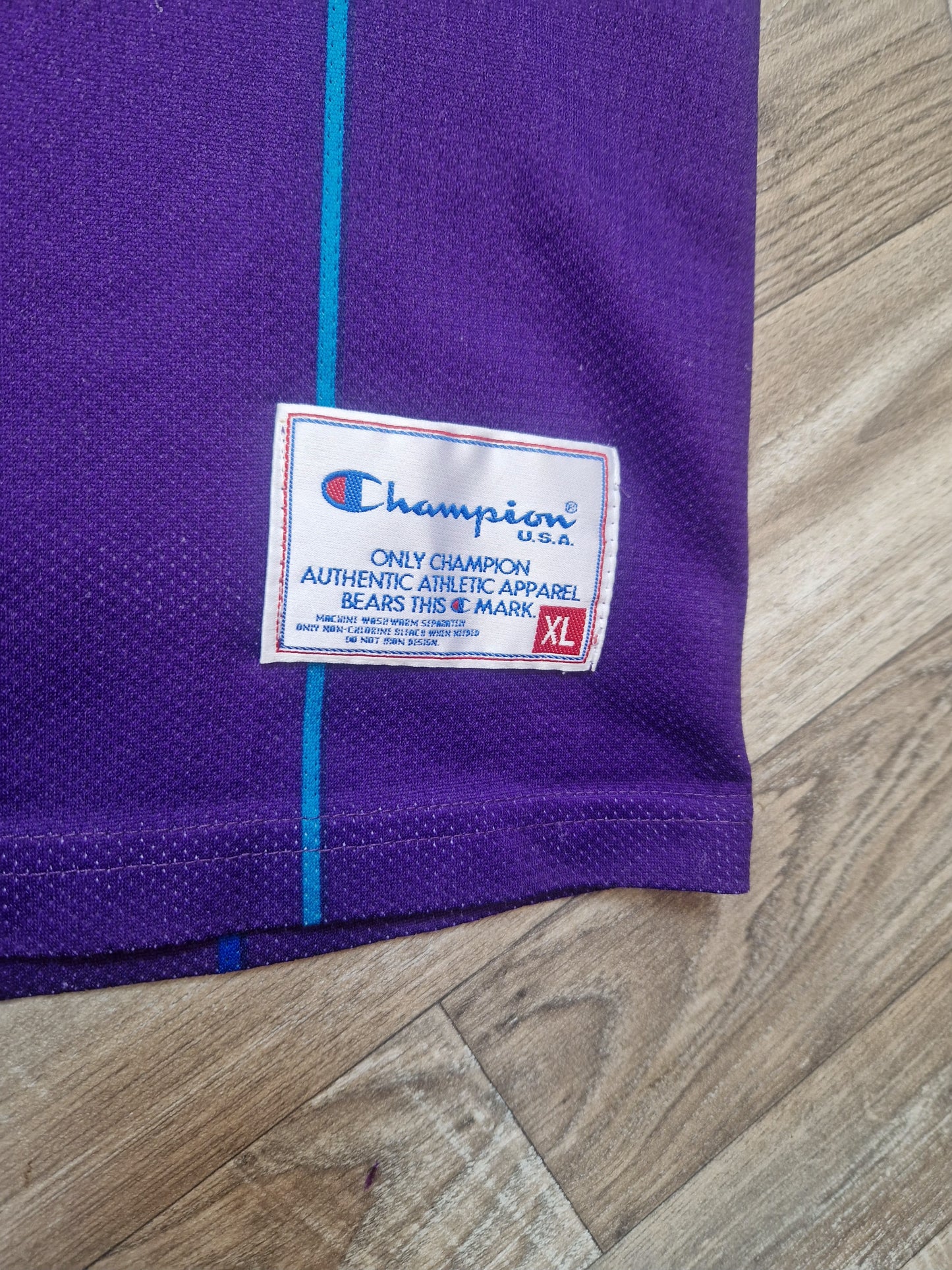 Larry Johnson Charlotte Hornets Jersey Size XL