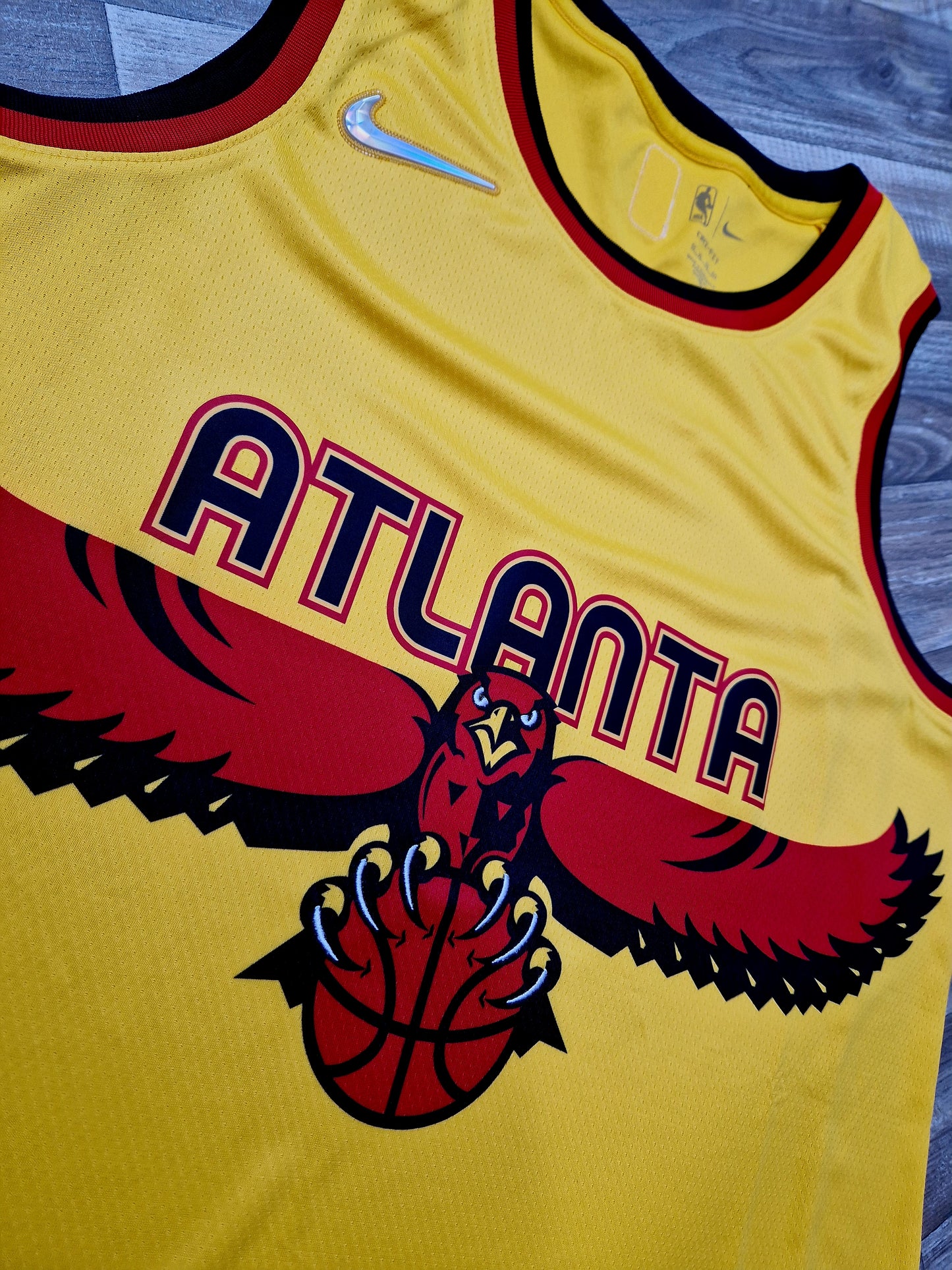 Blank Atlanta Hawks Jersey Size XL