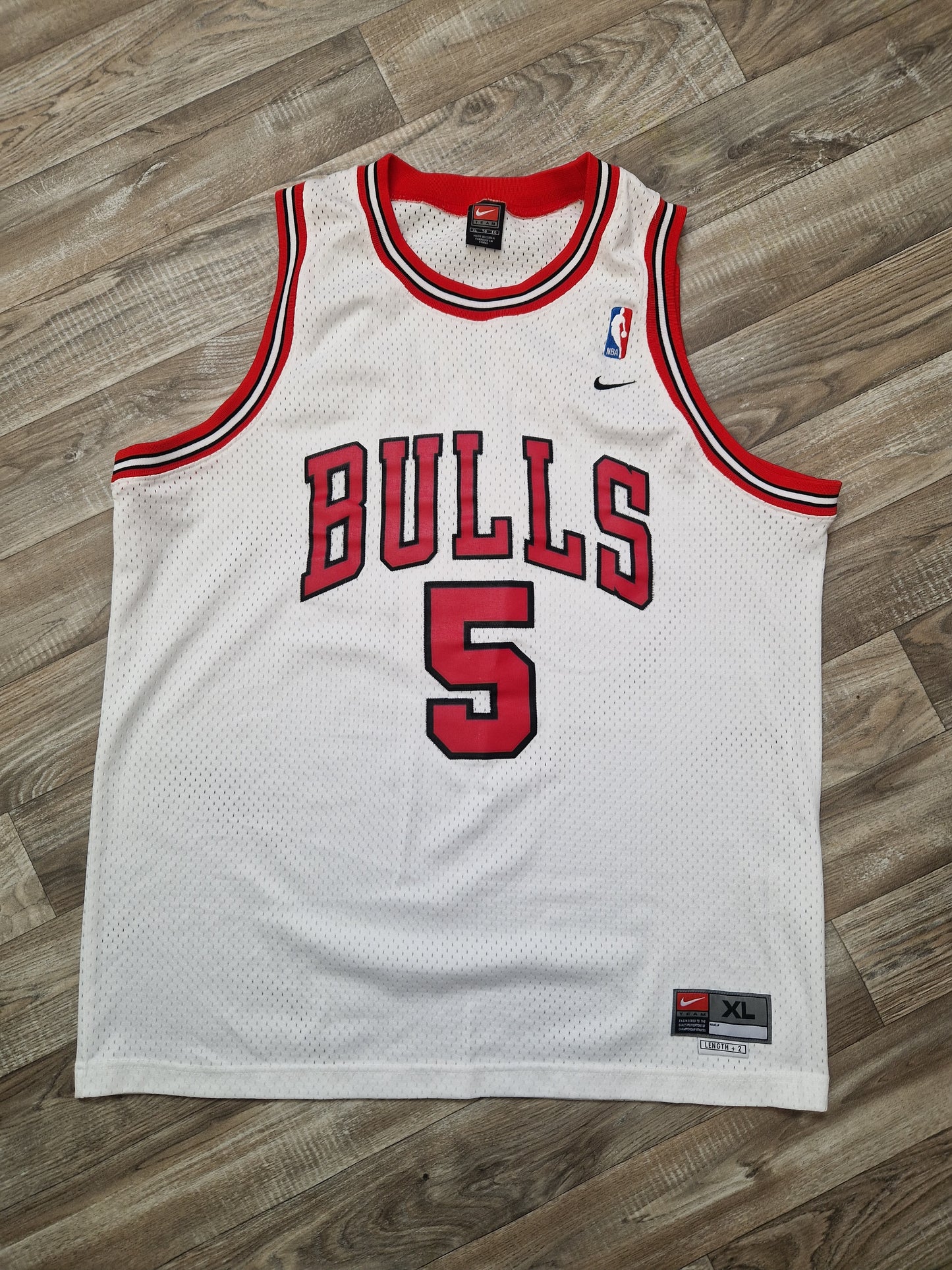 Jalen Rose Chicago Bulls Jersey Size XL