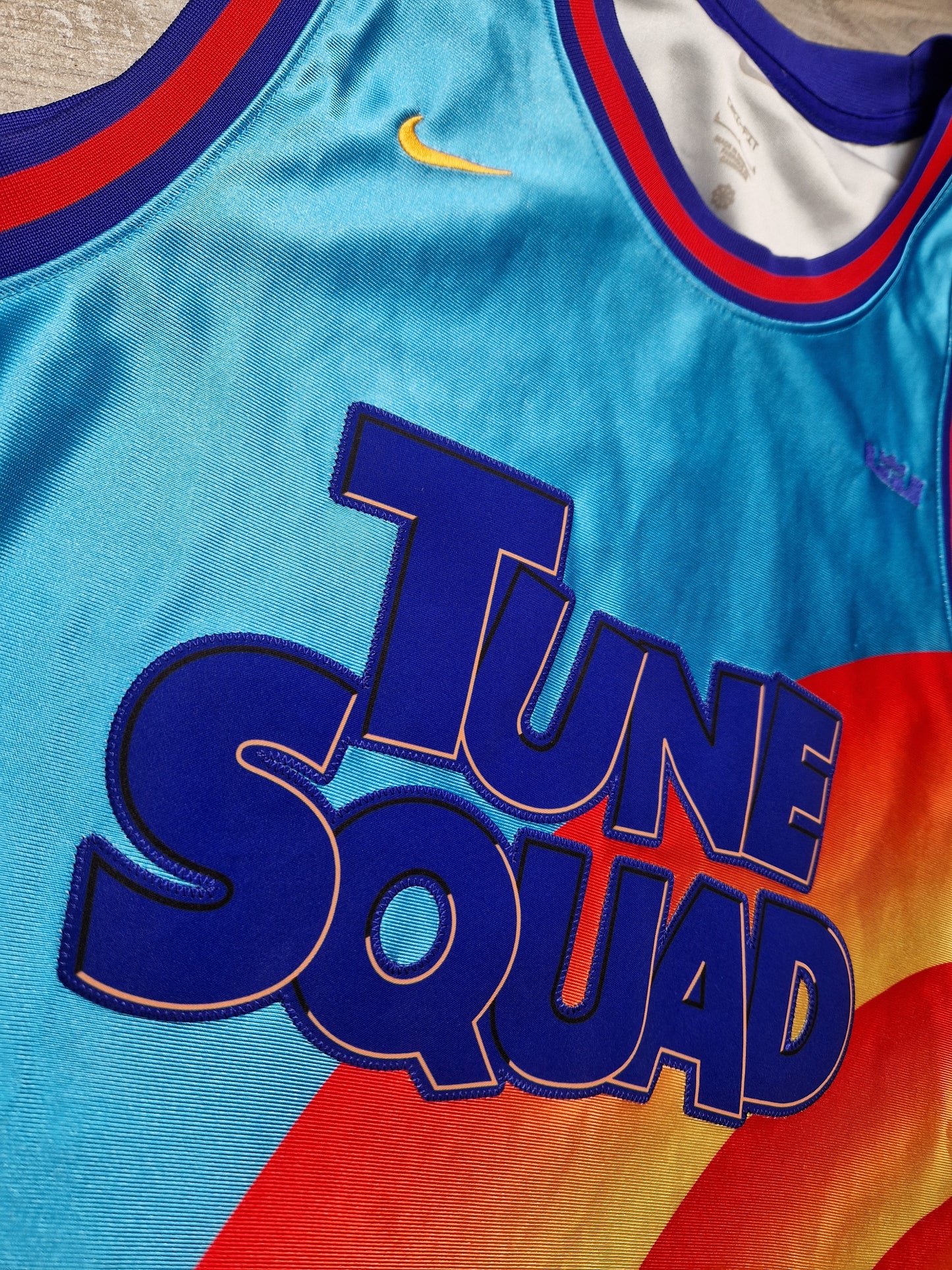 LeBron James Tune Squad Jersey Size Large