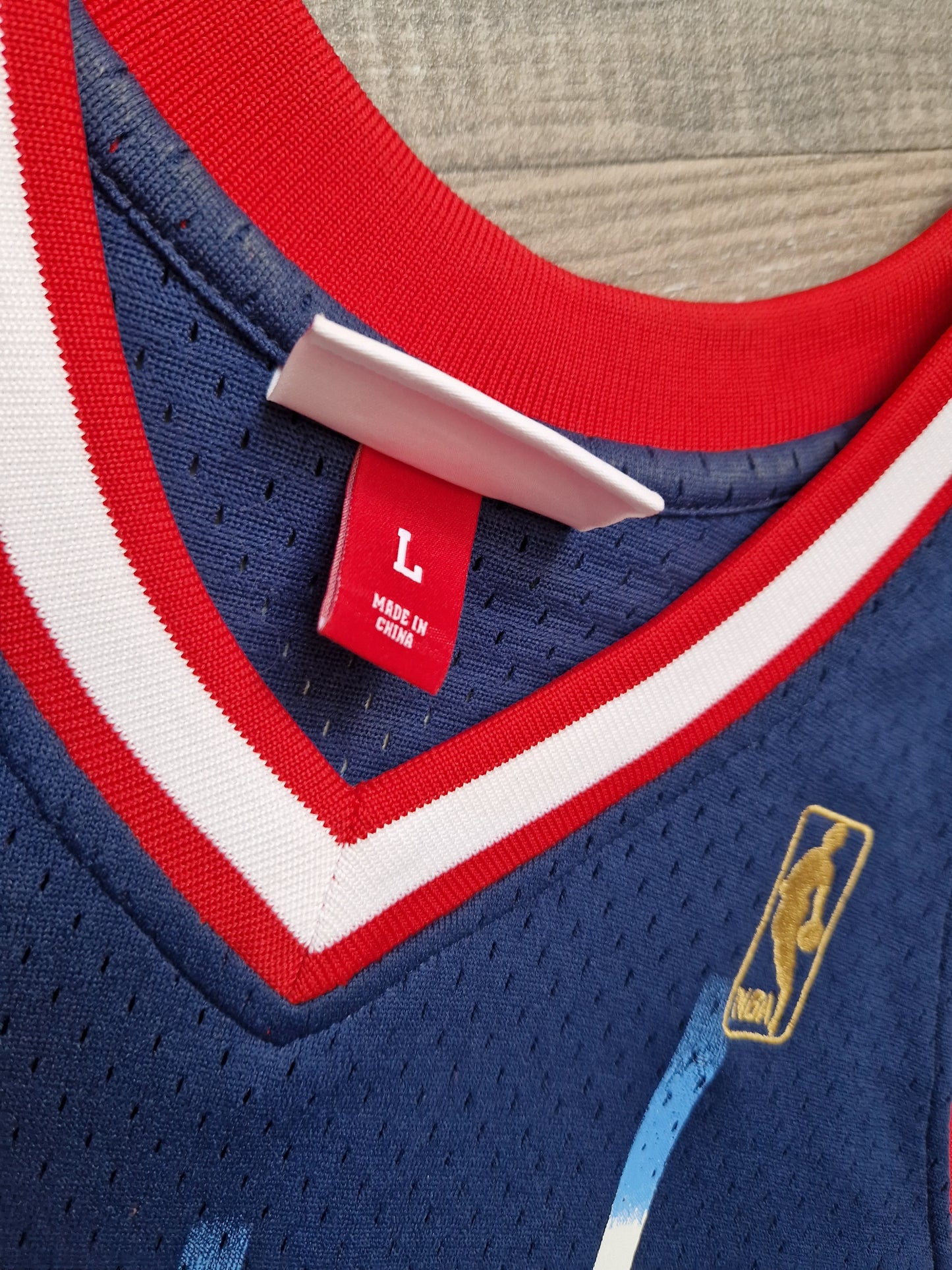 Hakeem Olajuwon First Generation Houston Rockets Jersey Size Large