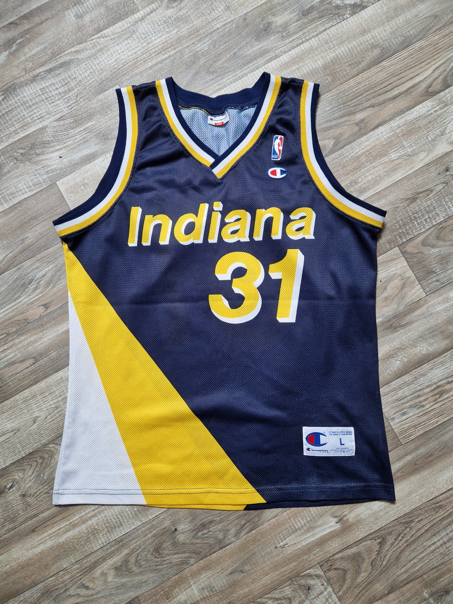 Reggie Miller Indiana Pacers Jersey Size Large