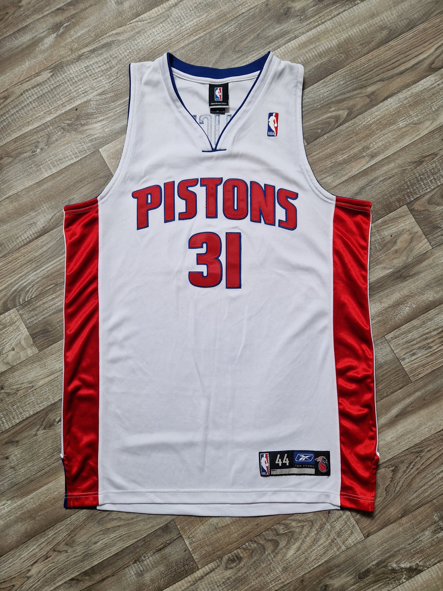 Darko Milicic Authentic Detroit Pistons Jersey Size Large