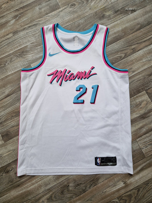 Hassan Whiteside Miami Heat Jersey Size Large