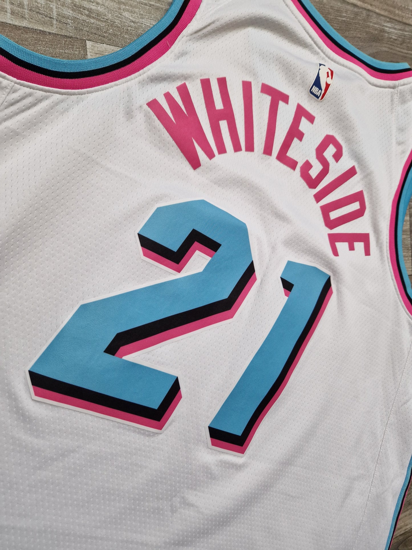 Hassan Whiteside Miami Heat Jersey Size Large
