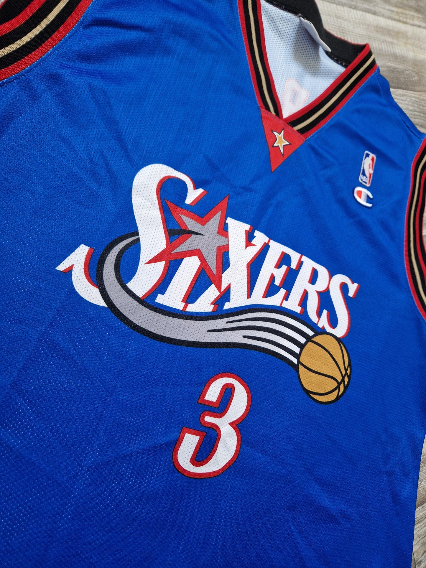 Allen Iverson Philadelphia 76ers Jersey Size XL