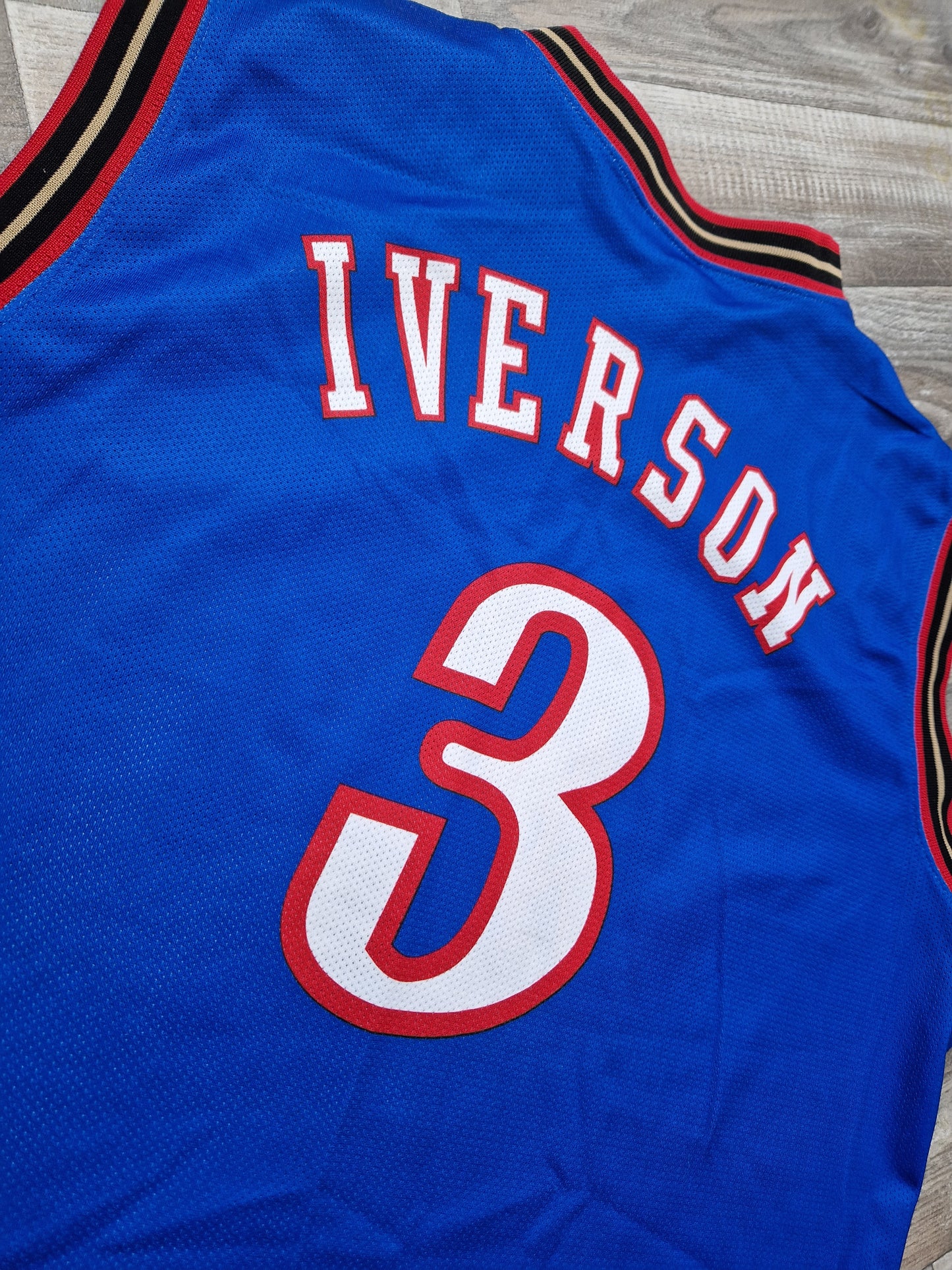 Allen Iverson Philadelphia 76ers Jersey Size XL