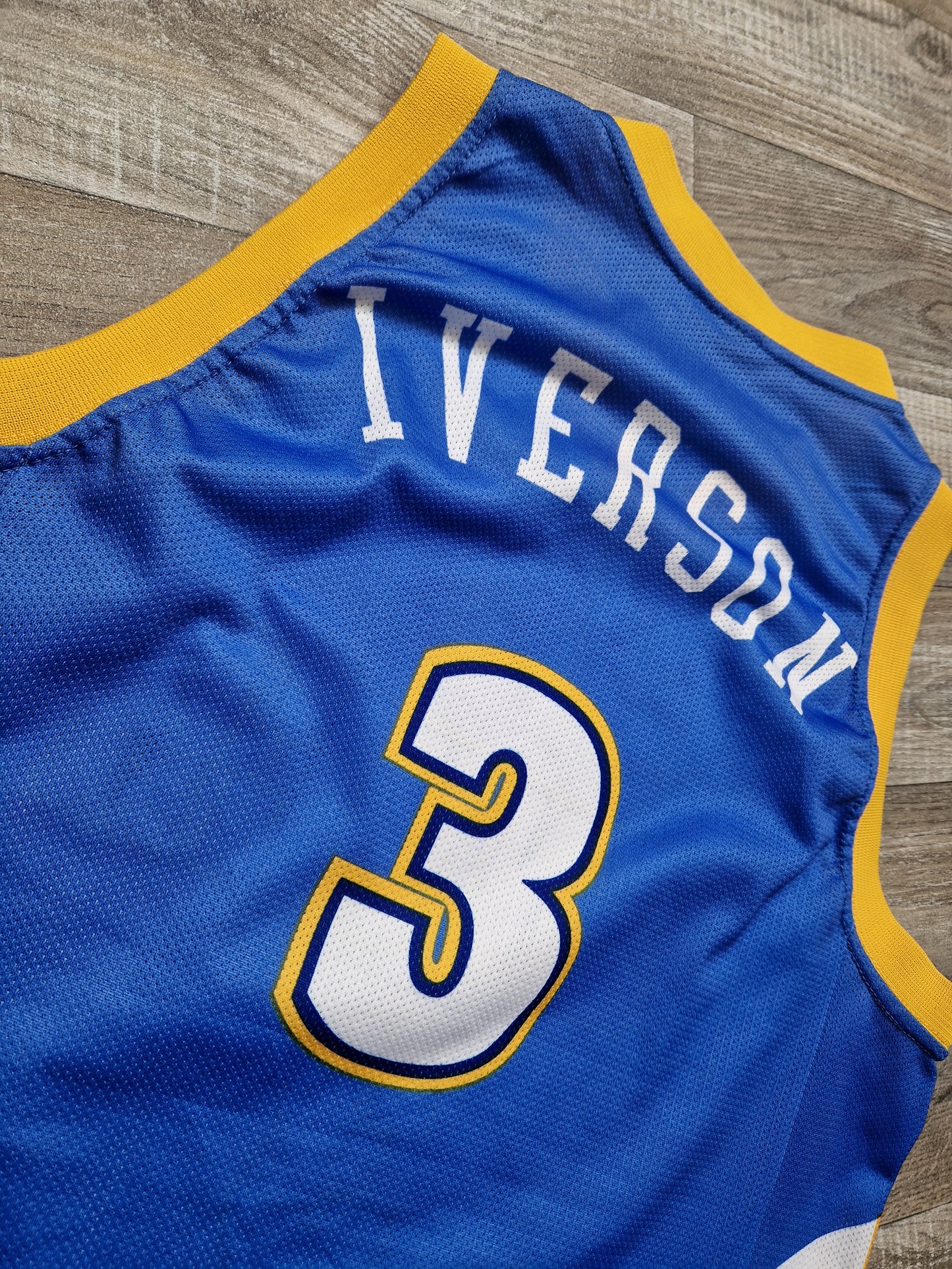 Allen Iverson Denver Nuggets Jersey Size Medium