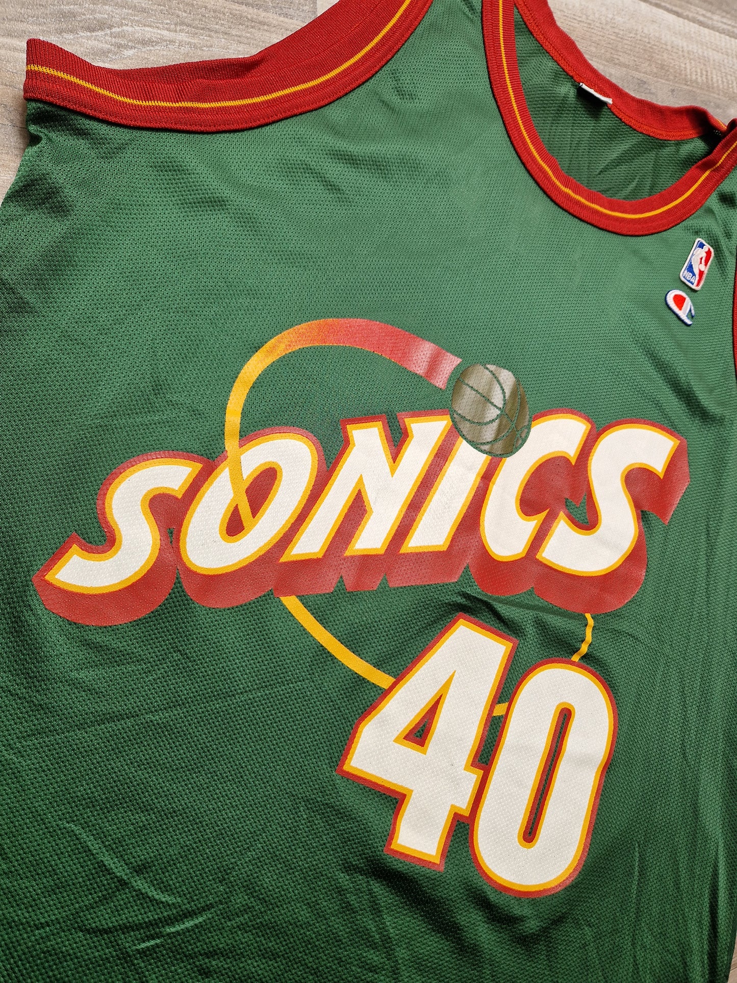 Shawn Kemp Seattle Supersonics Jersey Size XL