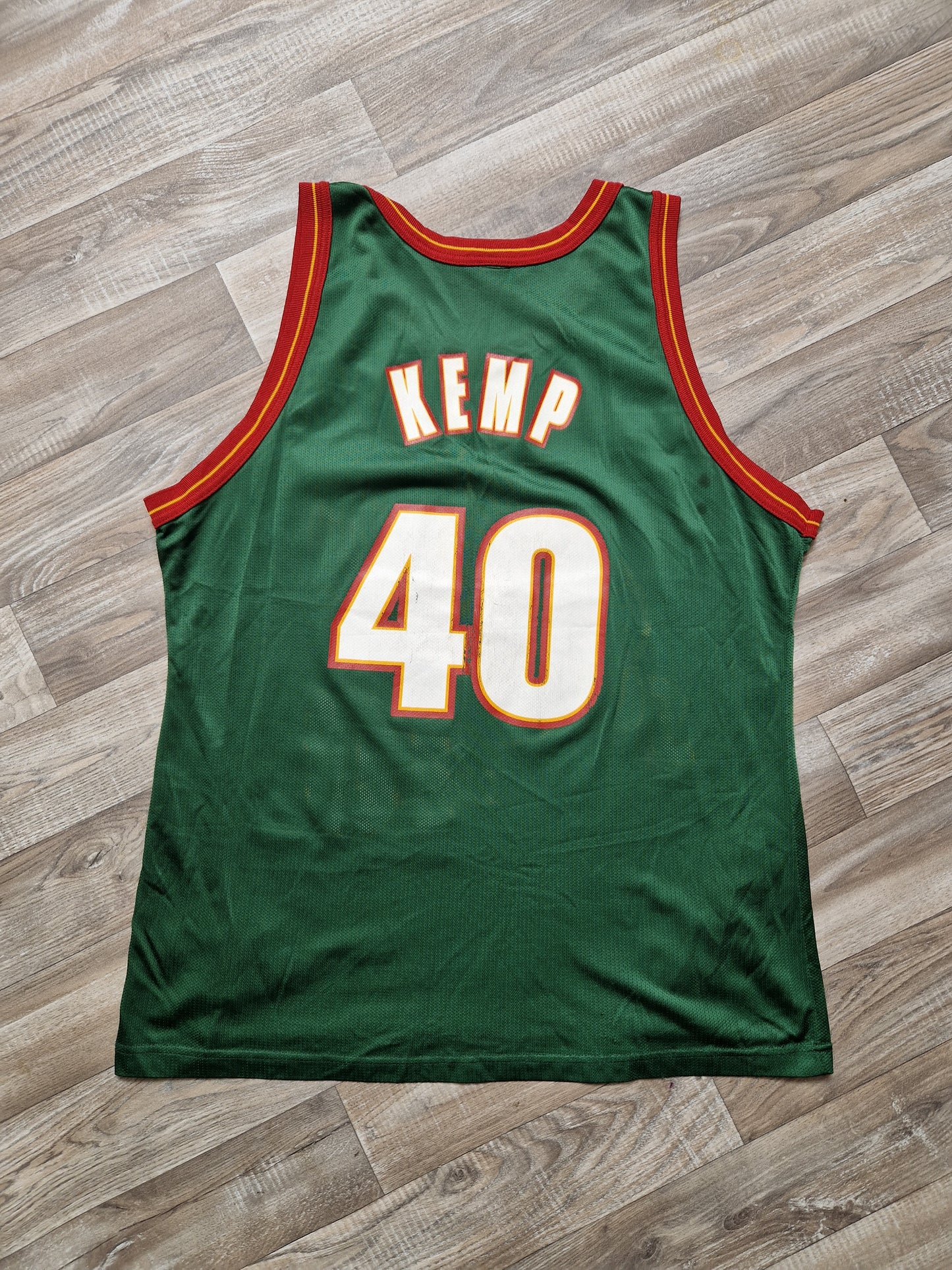 Shawn Kemp Seattle Supersonics Jersey Size XL