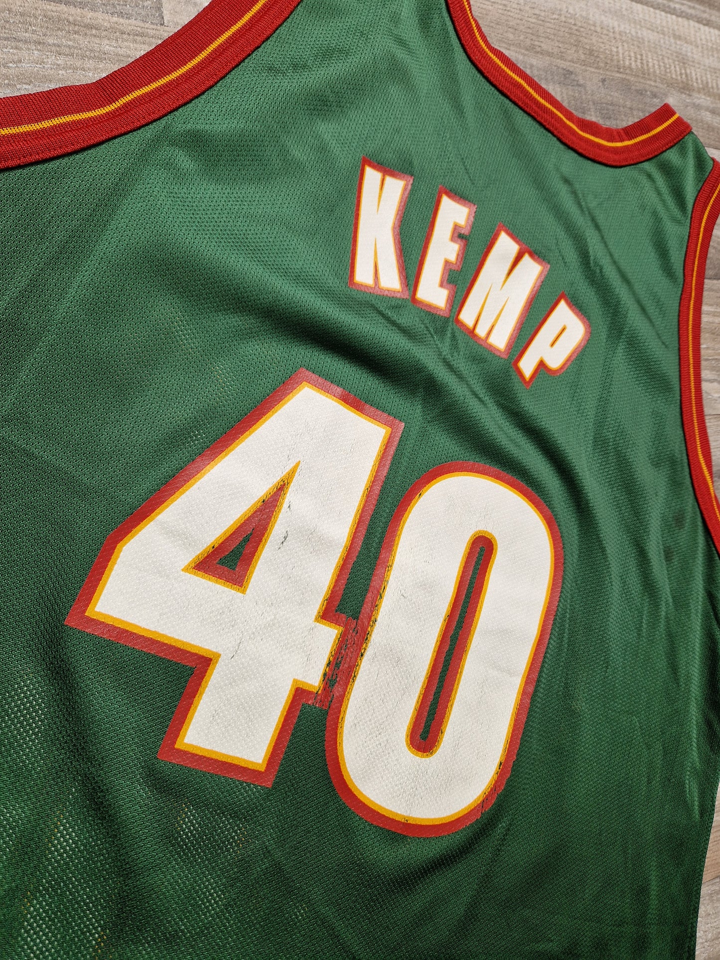 Shawn Kemp Seattle Supersonics Jersey Size XL