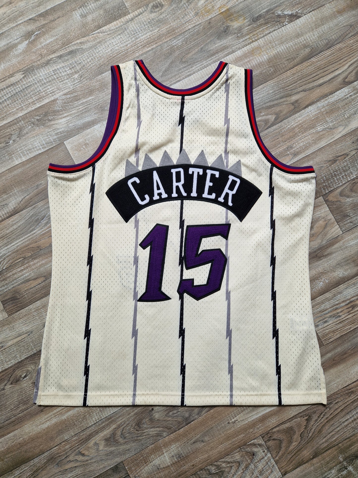 Vince Carter Toronto Raptors Chainstitch Jersey Size XL