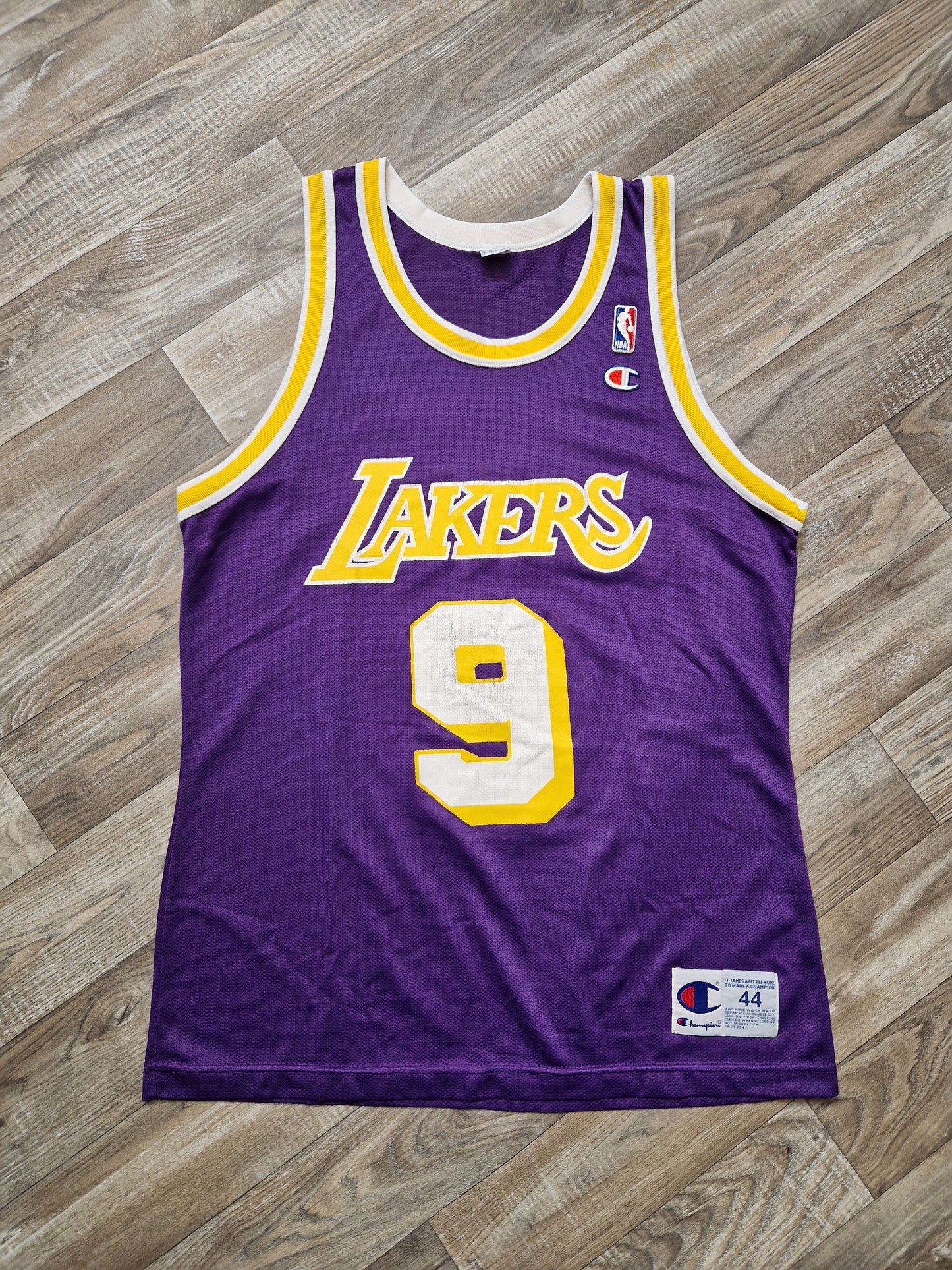 Nick Van Exel Los Angeles Lakers Jersey Size Large