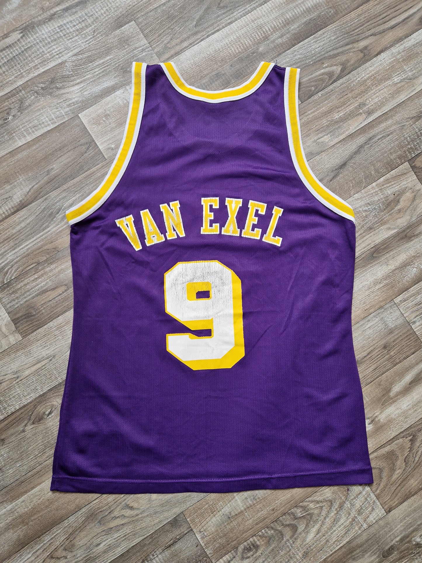 Nick Van Exel Los Angeles Lakers Jersey Size Large